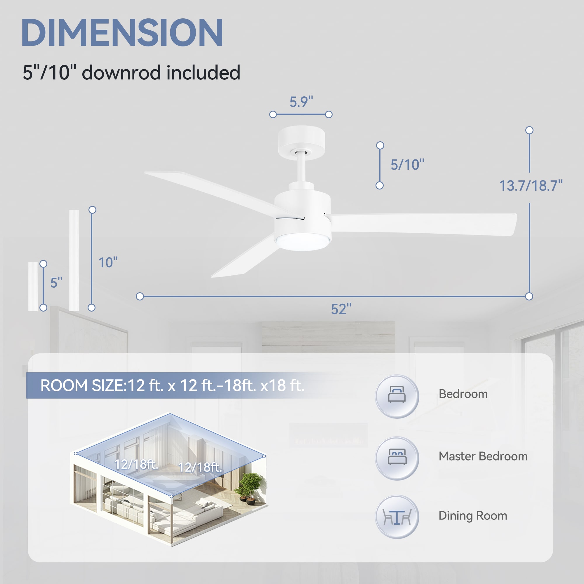 Breezary 24037-AW Ceiling-Fans - View #9