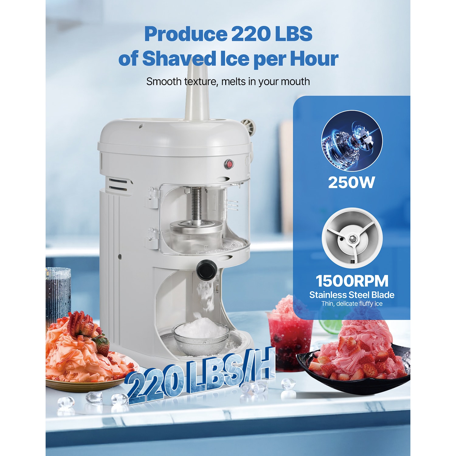 VEVOR SCMMBJSLBS2208129V1 Frozen-Drink-Makers - View #2