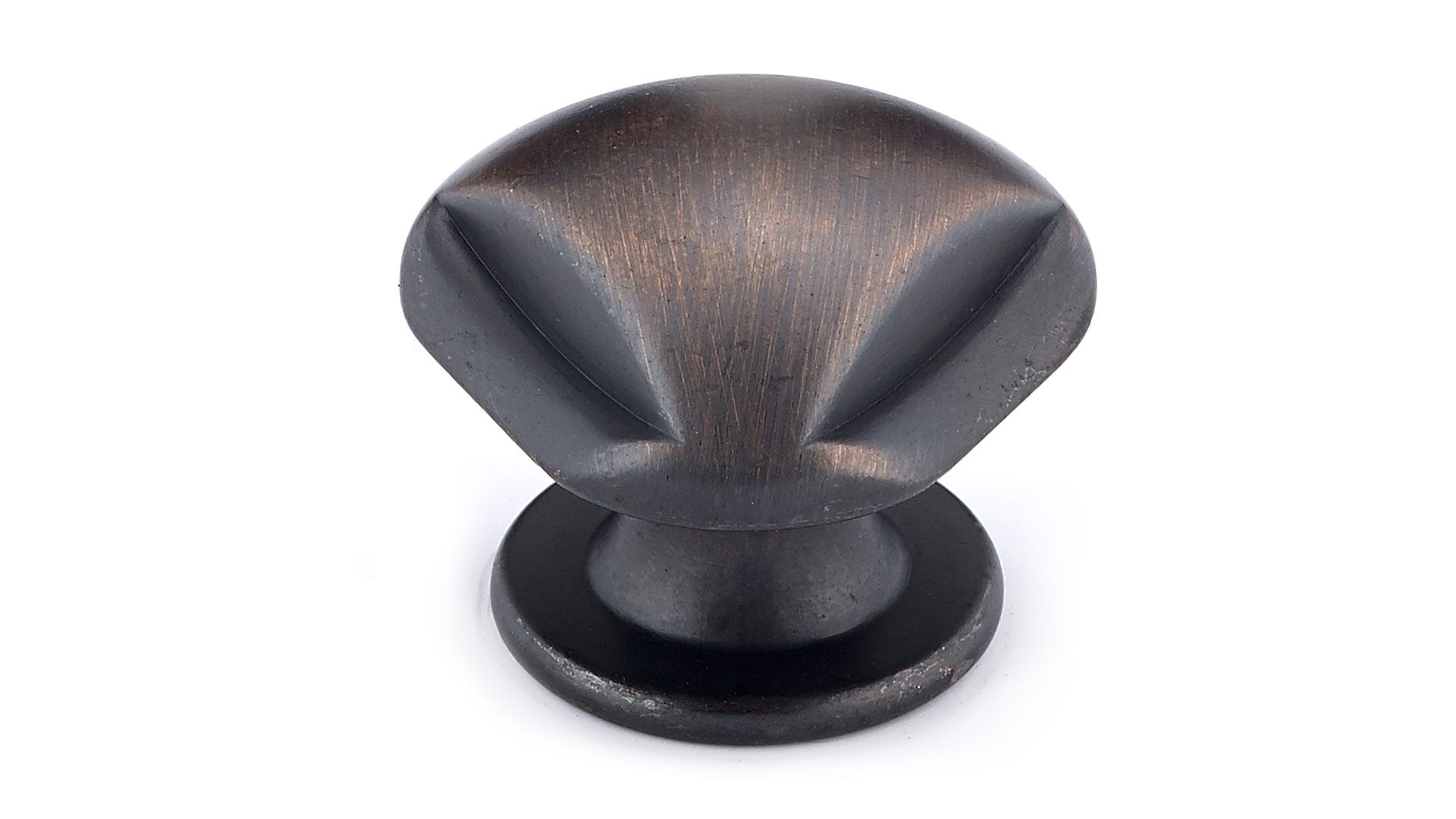 Richelieu BP2391533BORB Hudson 1-5/16-in Brushed Oil-Rubbed Bronze Novelty Traditional Cabinet Knob
