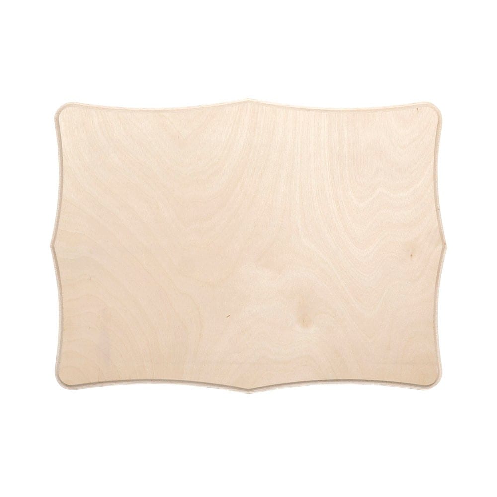 12 x 9 Beveled Wood Parenthesis Plaque by Make Market