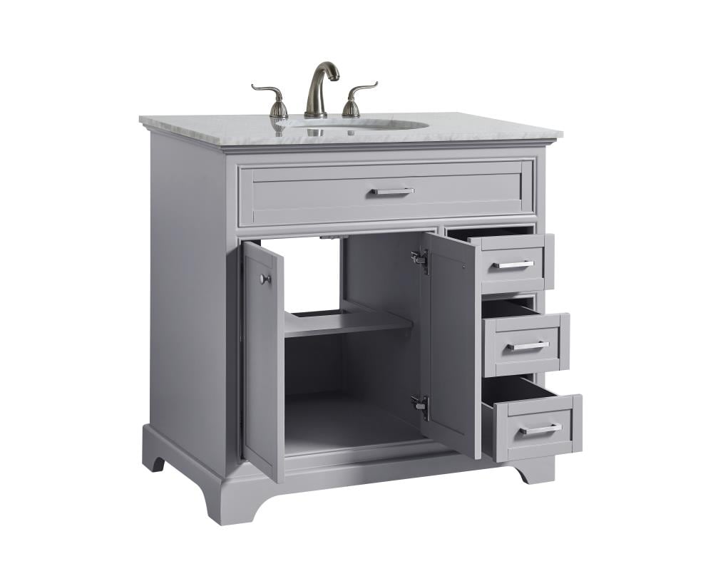 Elegant Decor FI45036GR Bath-Vanity-Combo - View #4