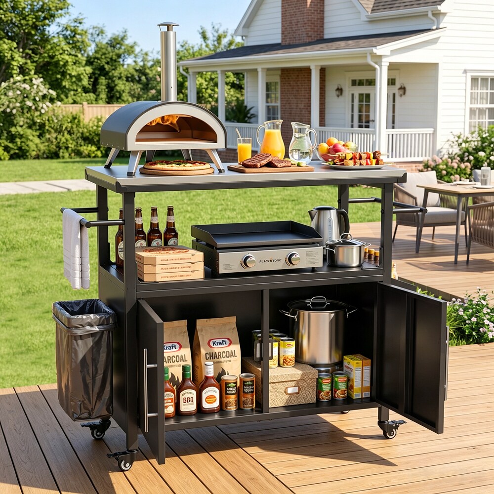 SUNOYAR W3190P510473 Grill-Carts-Grill-Stands - View #7