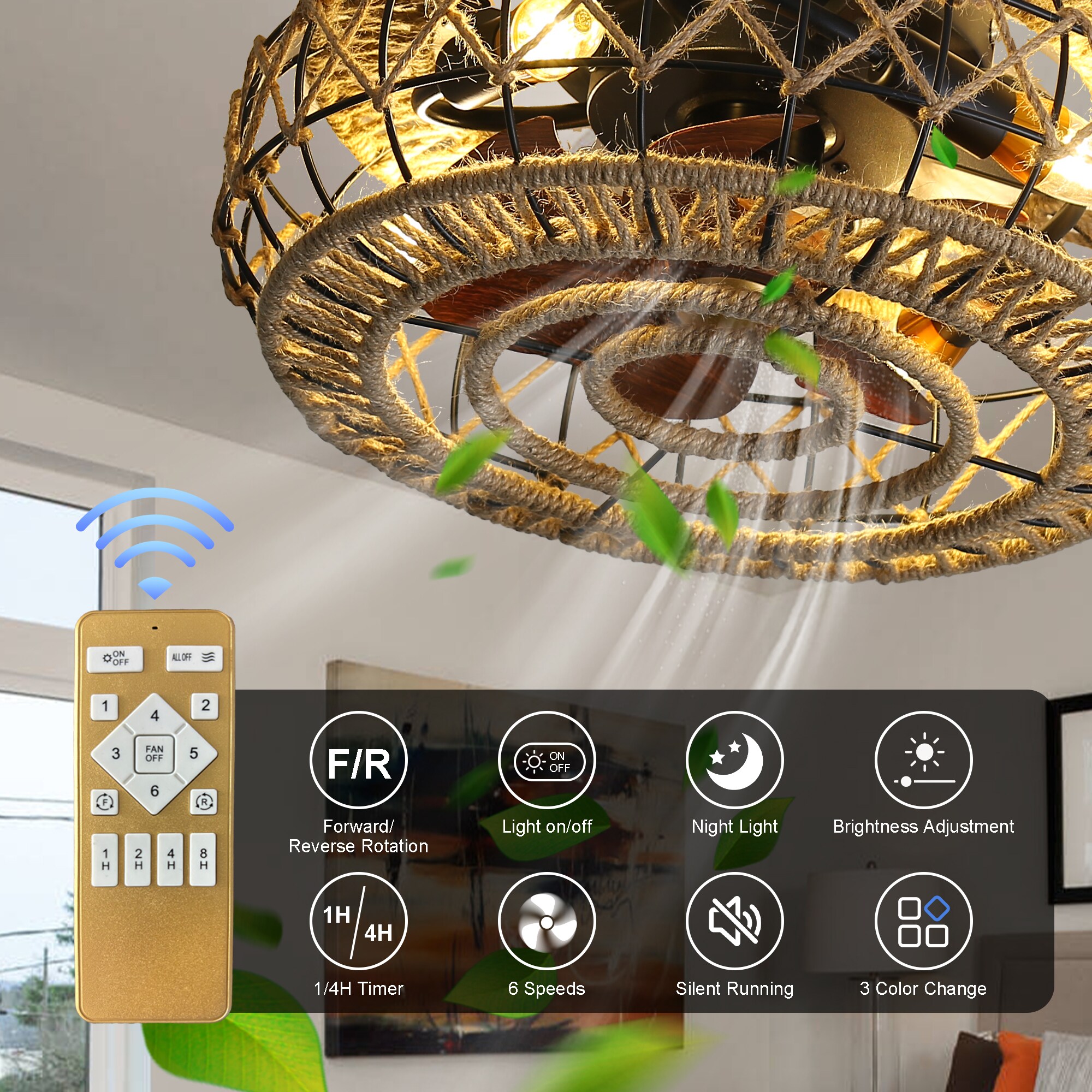 Sunrinx MG9-CF-5 Ceiling-Fans - View #7