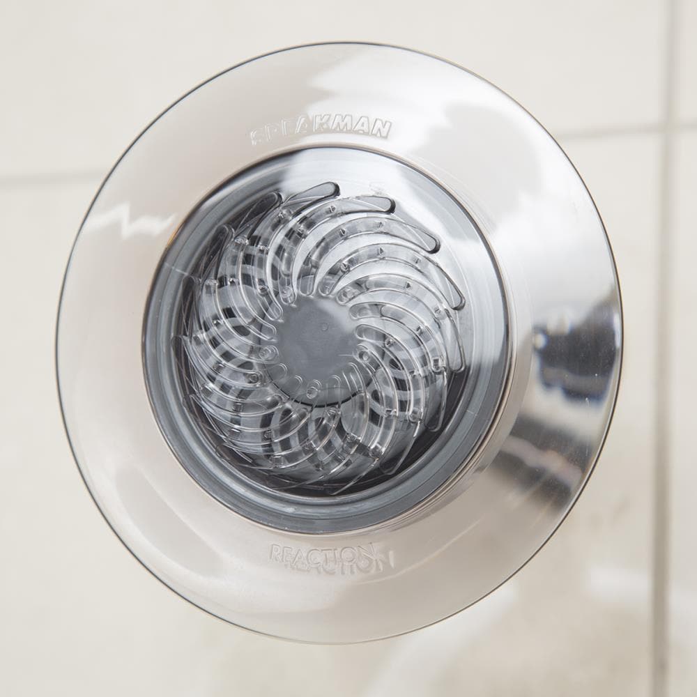 Smokey Gray Chrome Multi-Head Wall Mounted Showerhead