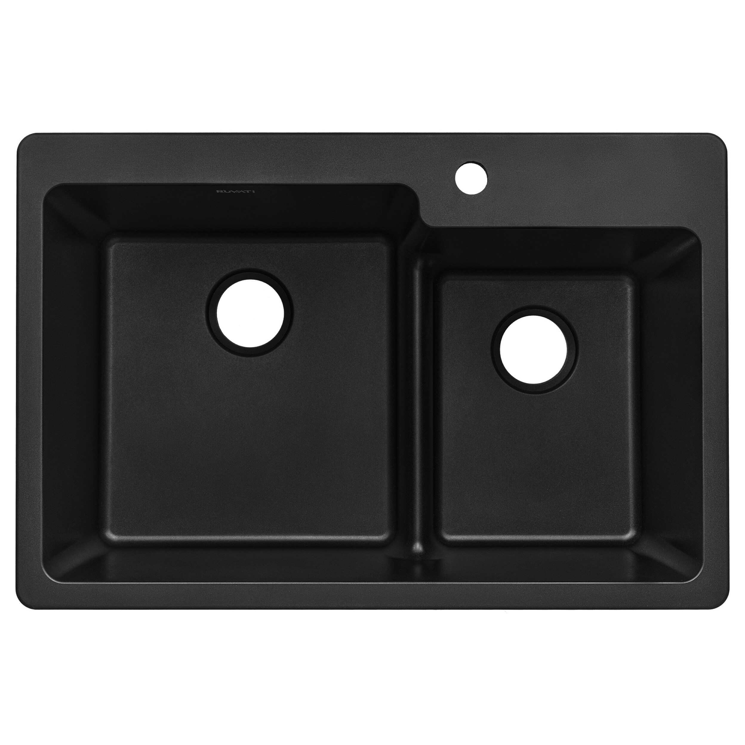 Ruvati RVG1347BK Kitchen-Sinks - View #3