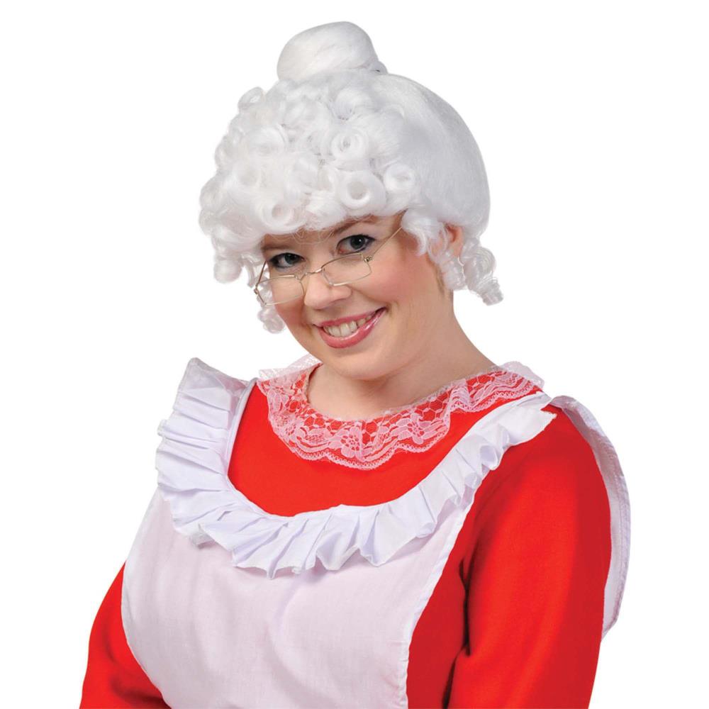 Amscan Christmas Mrs. Claus Wig at Lowes