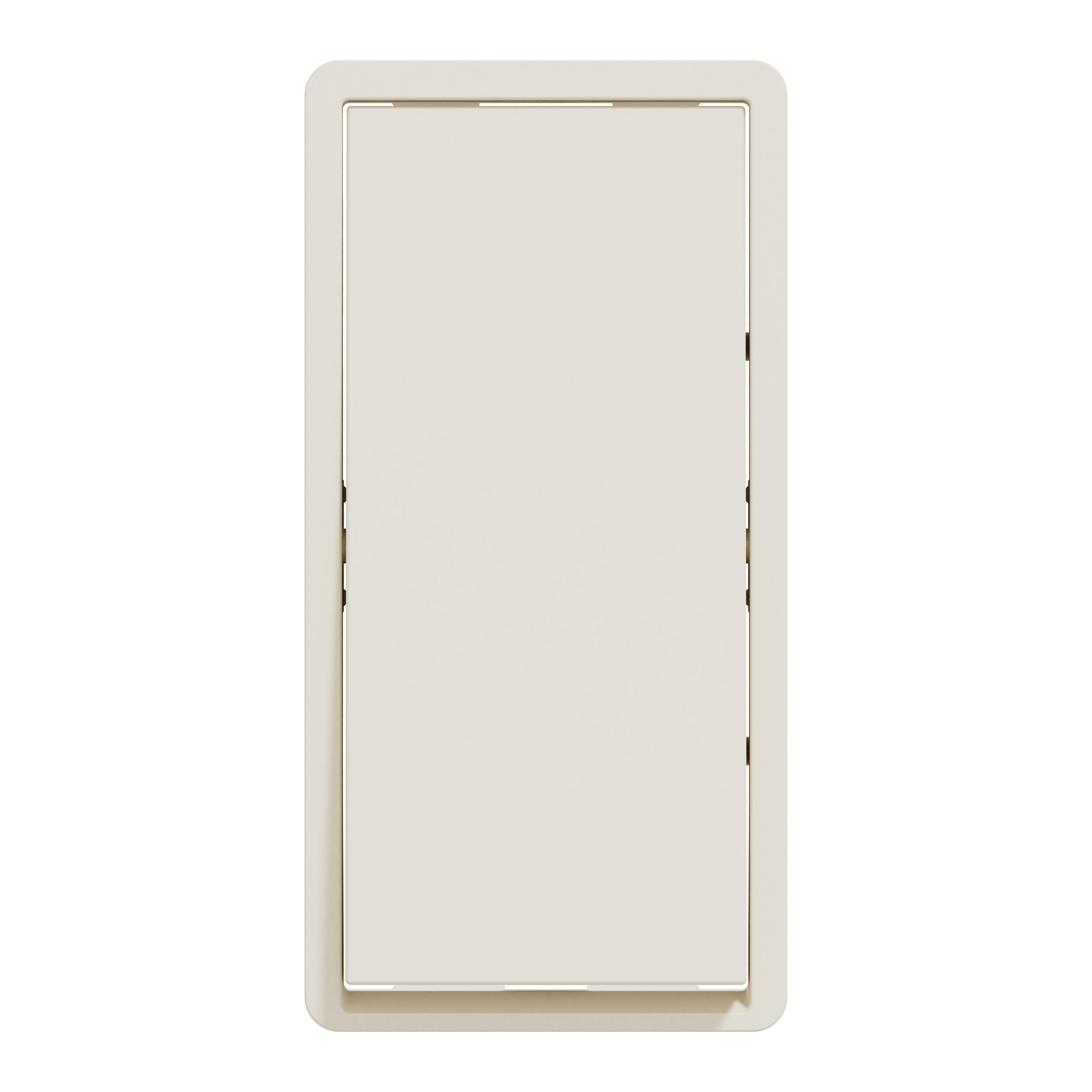 Square D SQR16101LA X Series Matte Light Almond Rocker plate