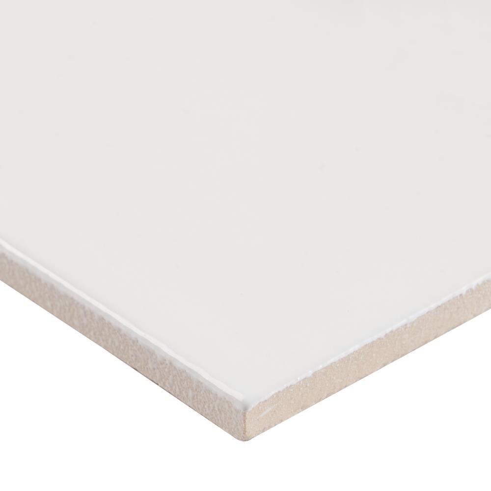 Artmore Tile Abbey Road White Porcelain Cove Base Tile (0.22-sq. ft ...