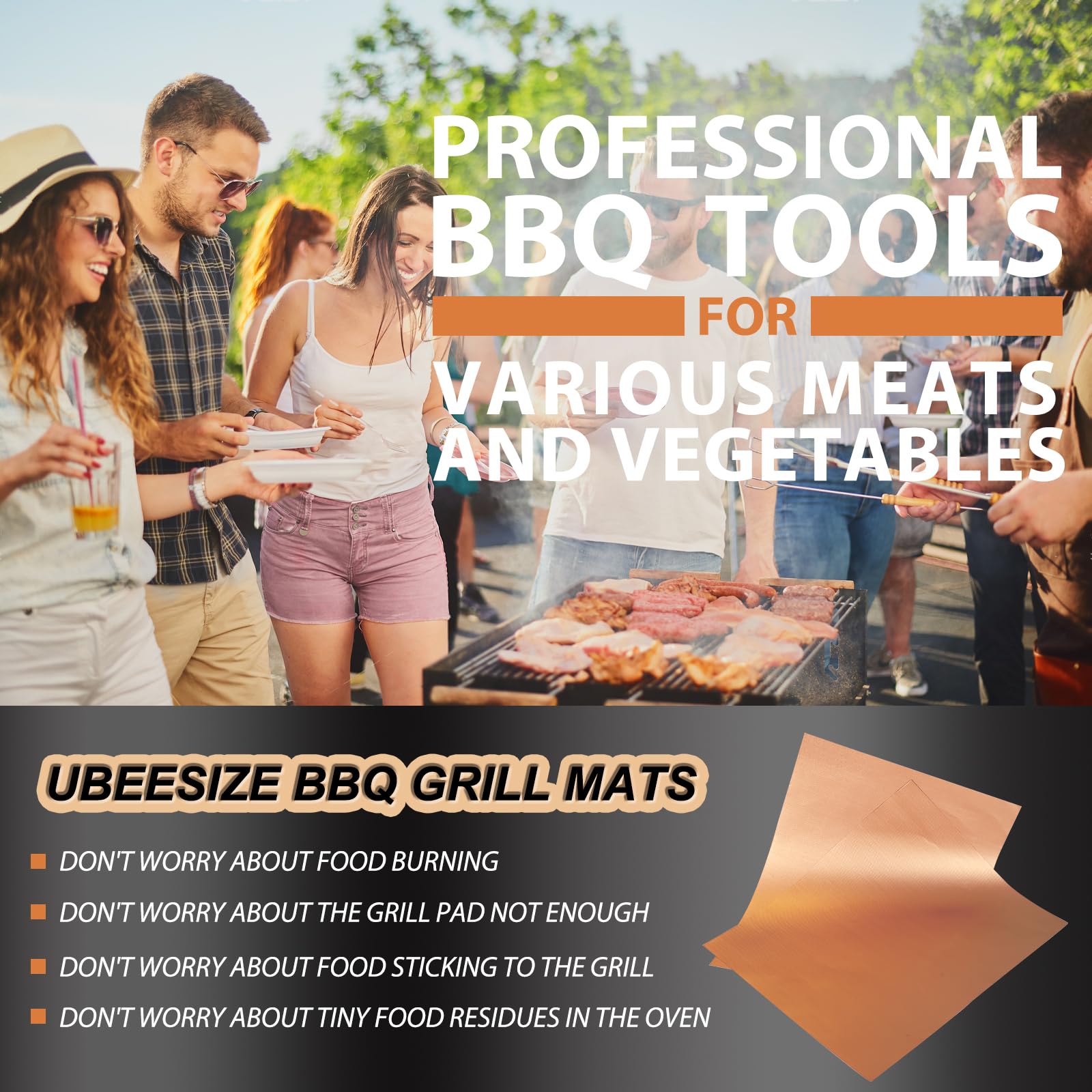Angel Sar L2MJA410GM12 Grill-Mats - View #3