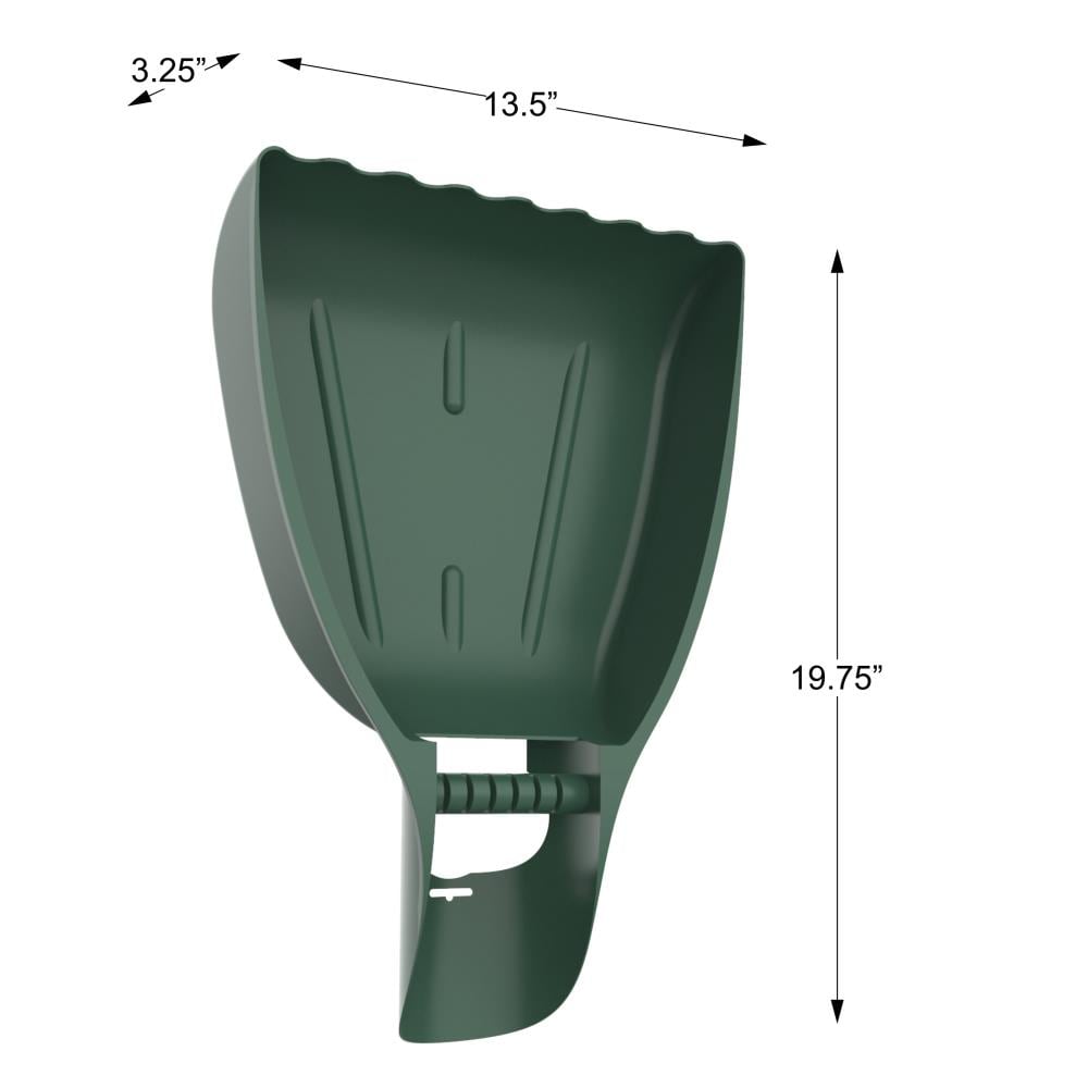 Ames Leaf Collecting Tool Set with Garden Claws and Collapsible Garden Waste Bag for Leaves, Mulch and Other Debris