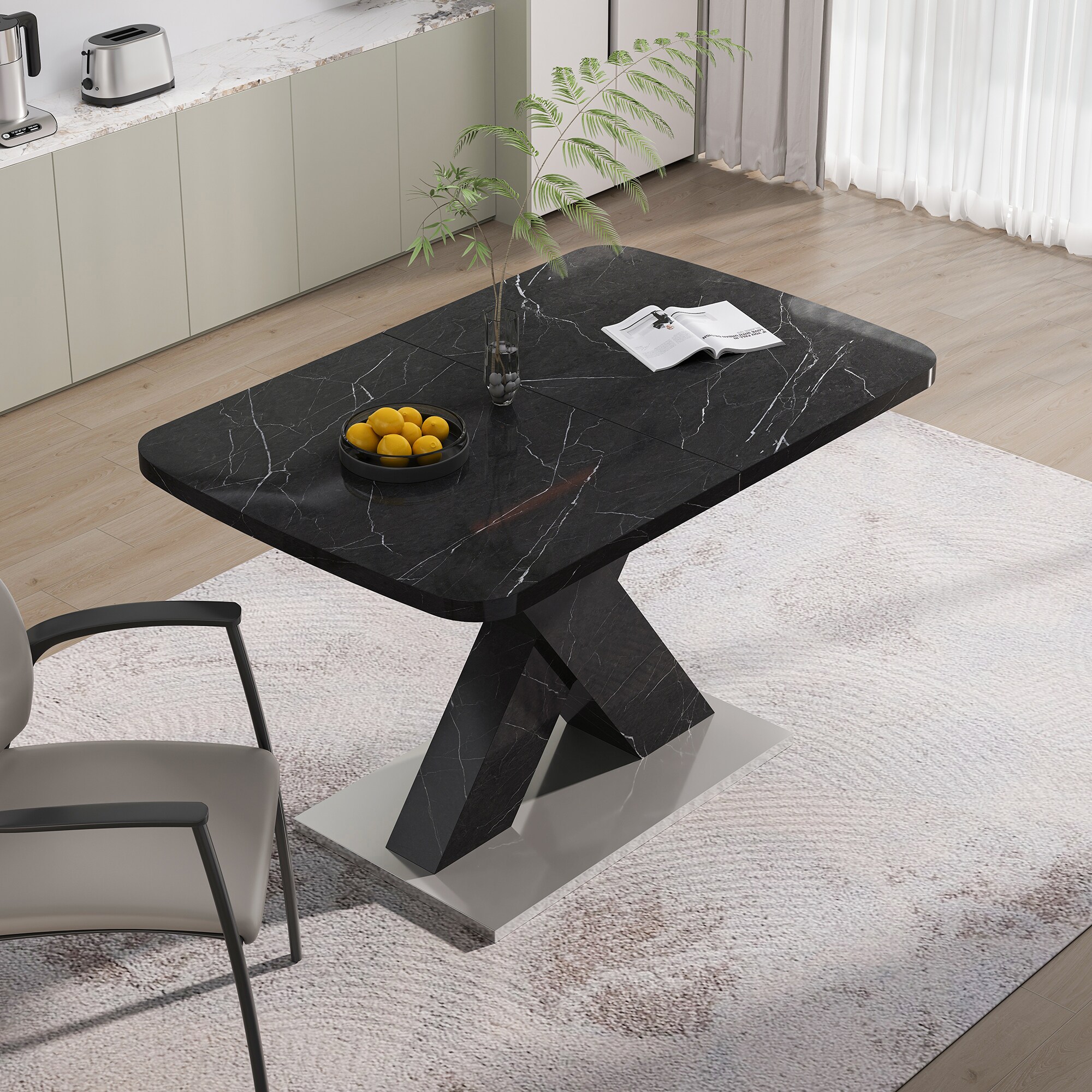 SINOFURN SYB930019BK Dining-Tables - View #3