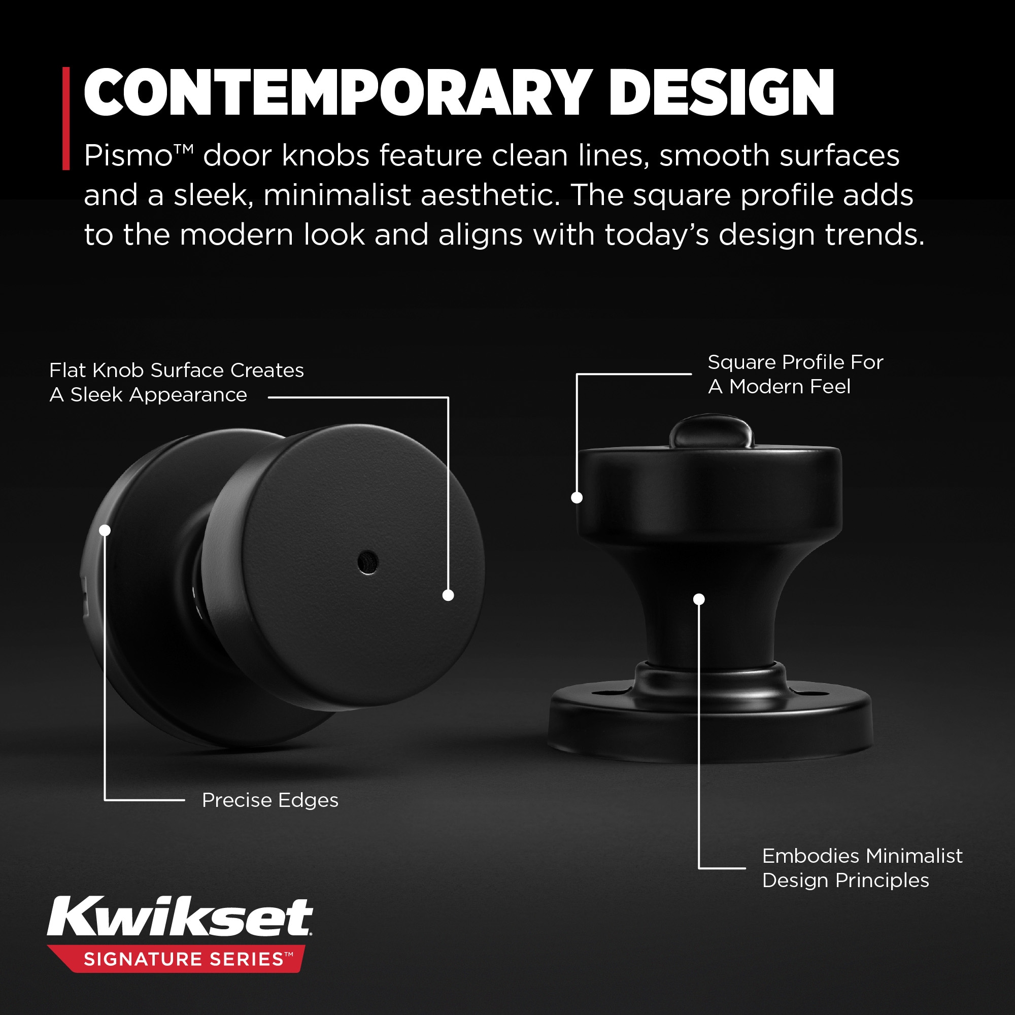 Kwikset Signature Series 730PSK RDT 514 CP Door-Knobs - View #6