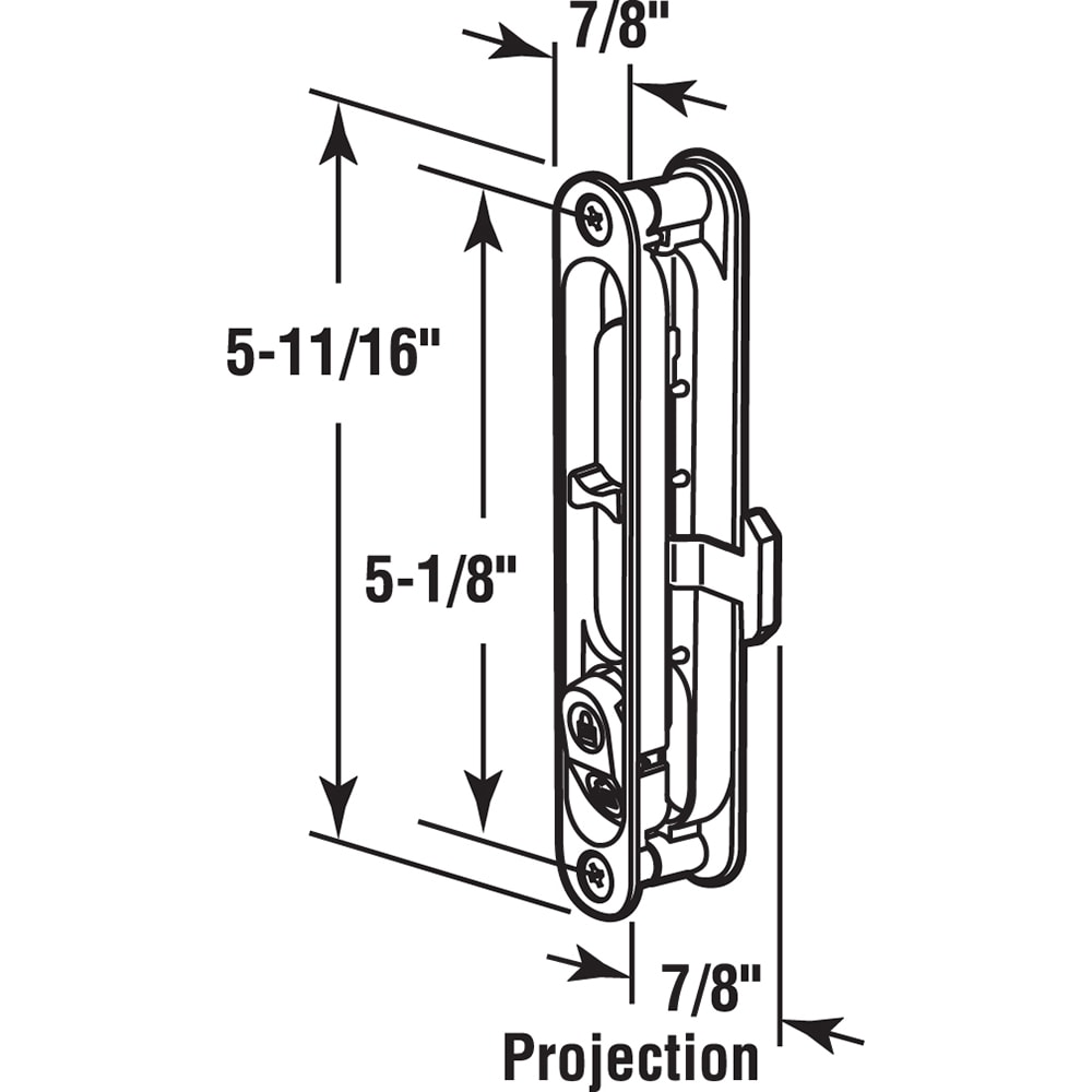 Prime-Line A 202 Sliding-Screen-Door-Handles - View #2