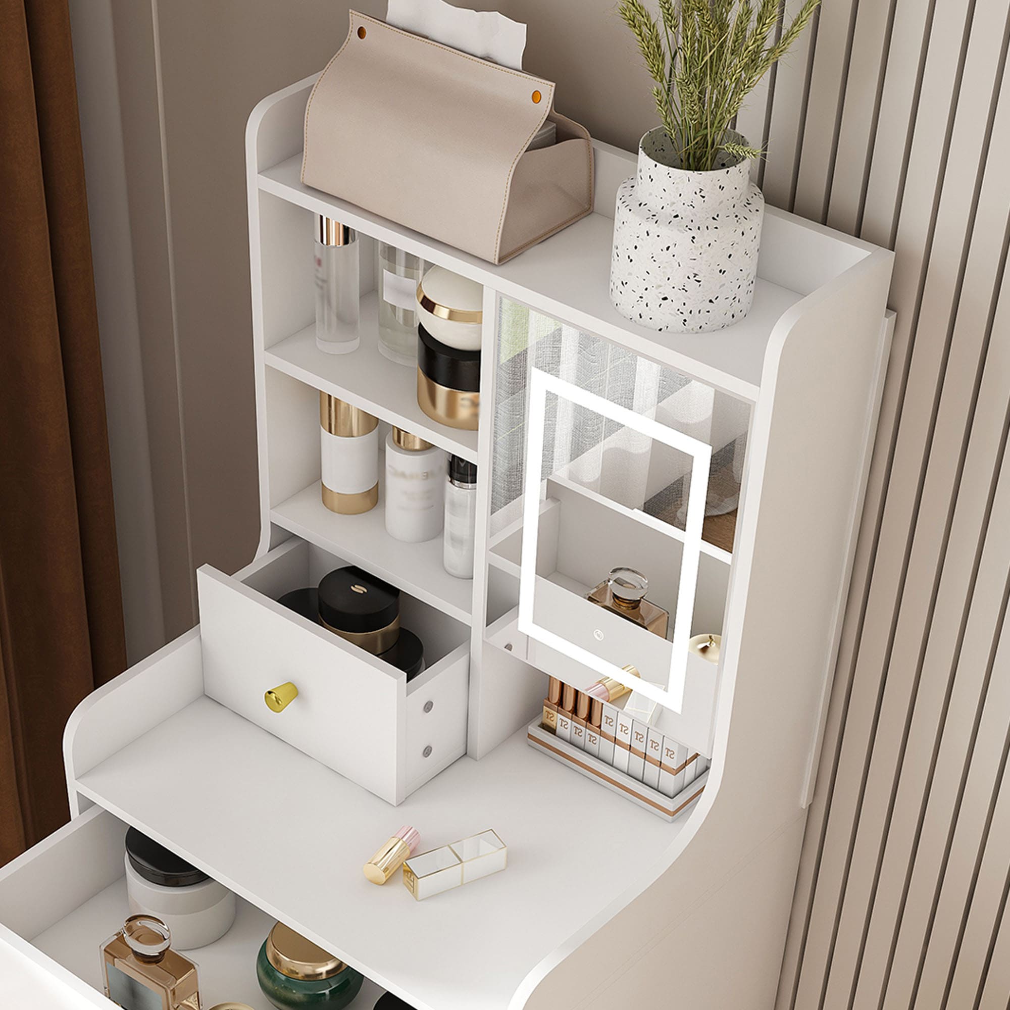 SINOFURN SYB260024BK Bedroom-Vanities - View #17