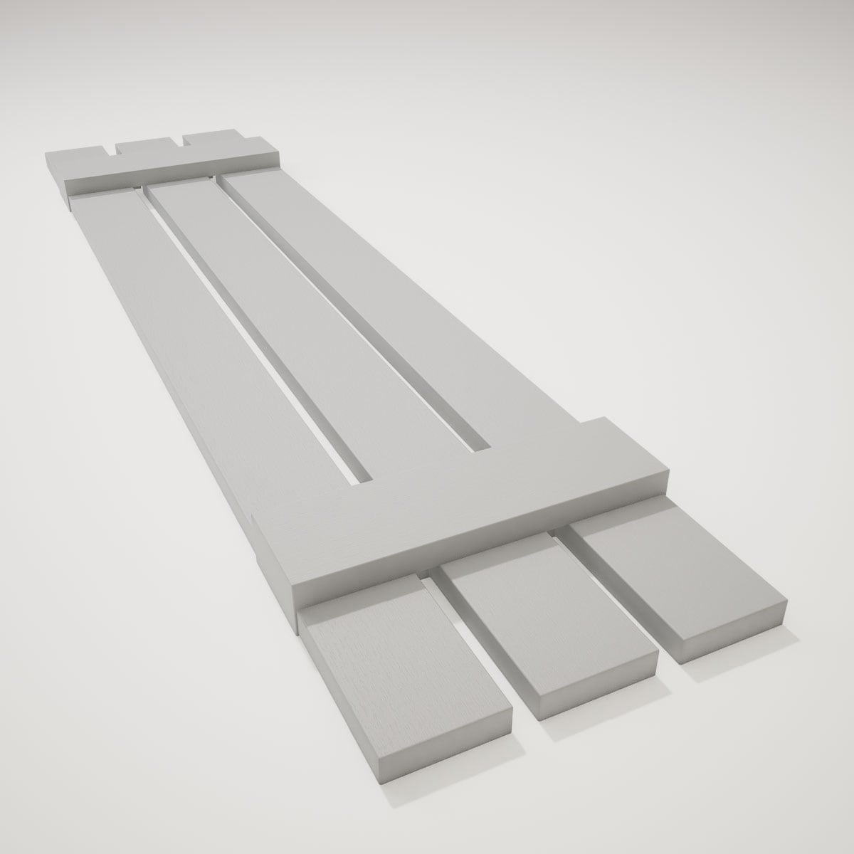 Ekena Millwork LS3C12X02600PG Exterior-Shutters - View #5
