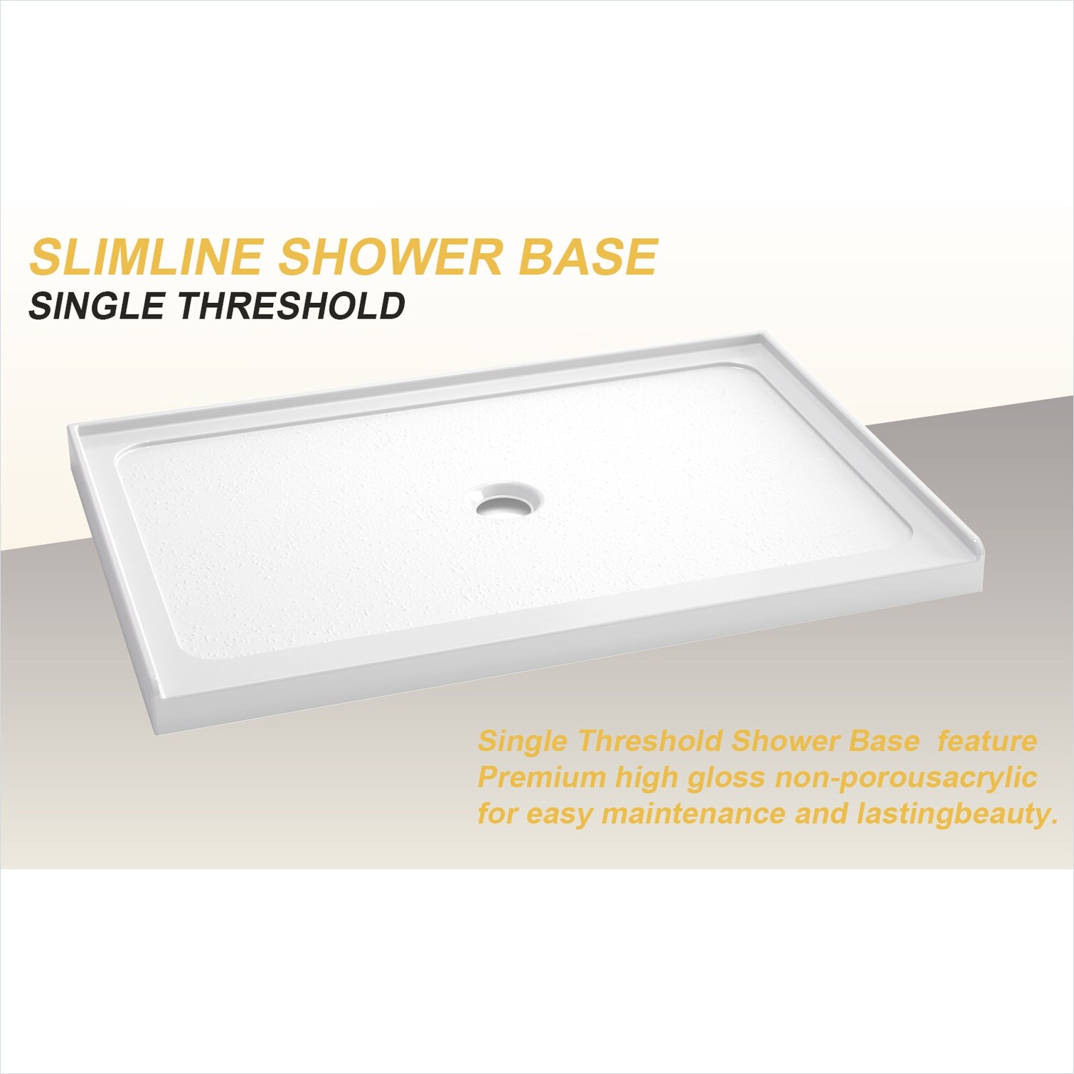 Naturefalls Y9NU3G03E1LT Shower-Floors - View #2