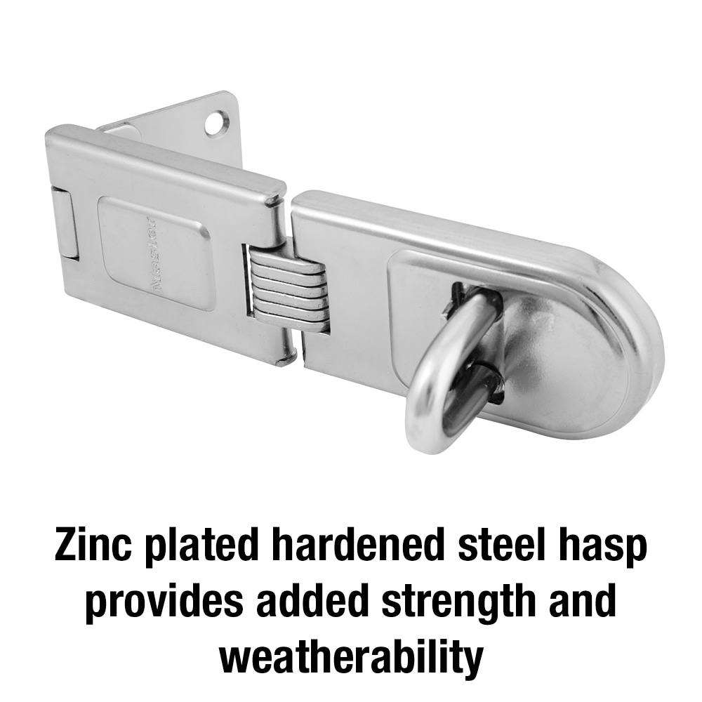 Master Lock M701BLC hasps - View #2