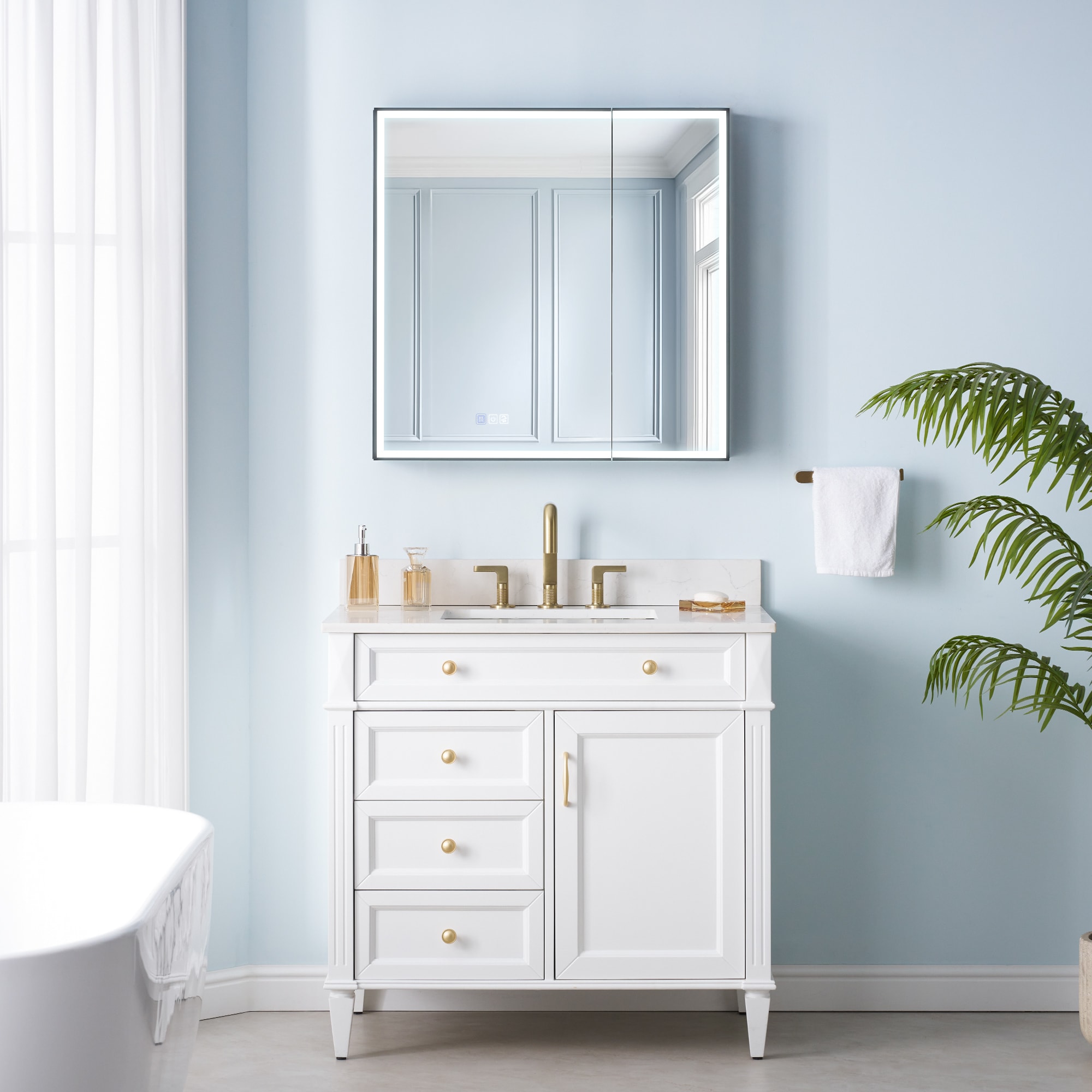 WELLFOR W12MCL3030 Bathroom-Medicine-Cabinets - View #3