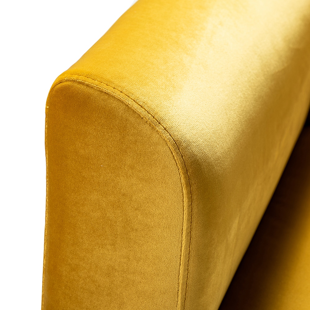 14 Karat Home SFDC0025-MUSTARD Sofas-Loveseats - View #6