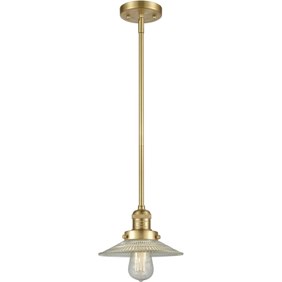Innovations Lighting 1886507 201S-SG-G2-LED Franklin Restoration Halophane Mini Pendant