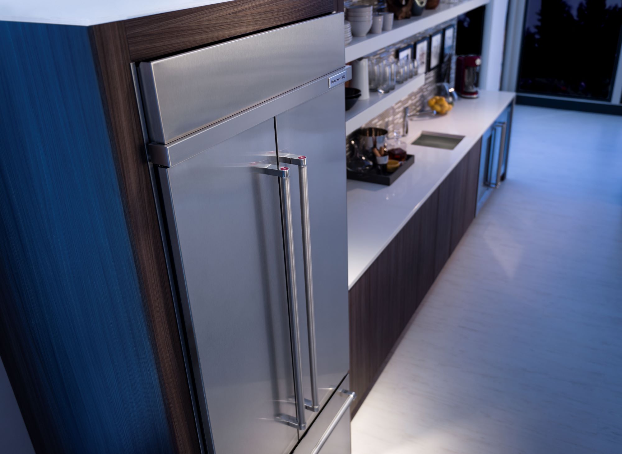 KitchenAid KBFN506ESS French-Door-Refrigerators - View #10