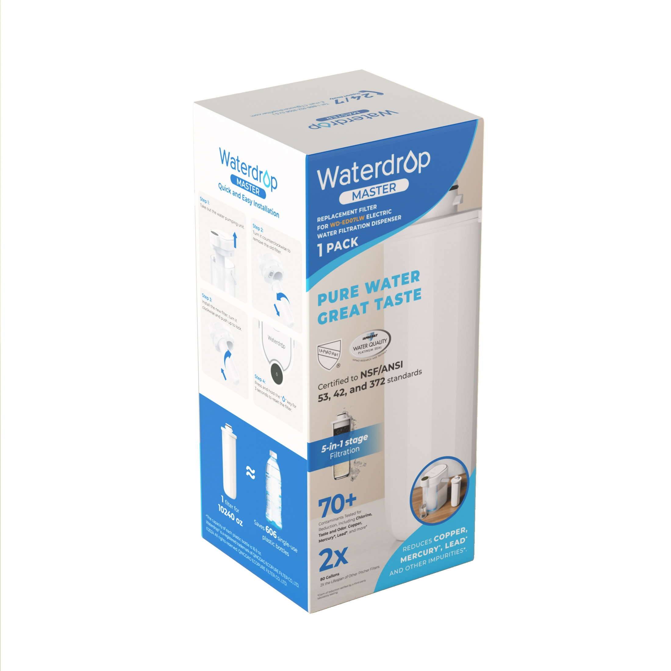 Waterdrop WD-EWFL Water-Filter-Pitchers - View #2
