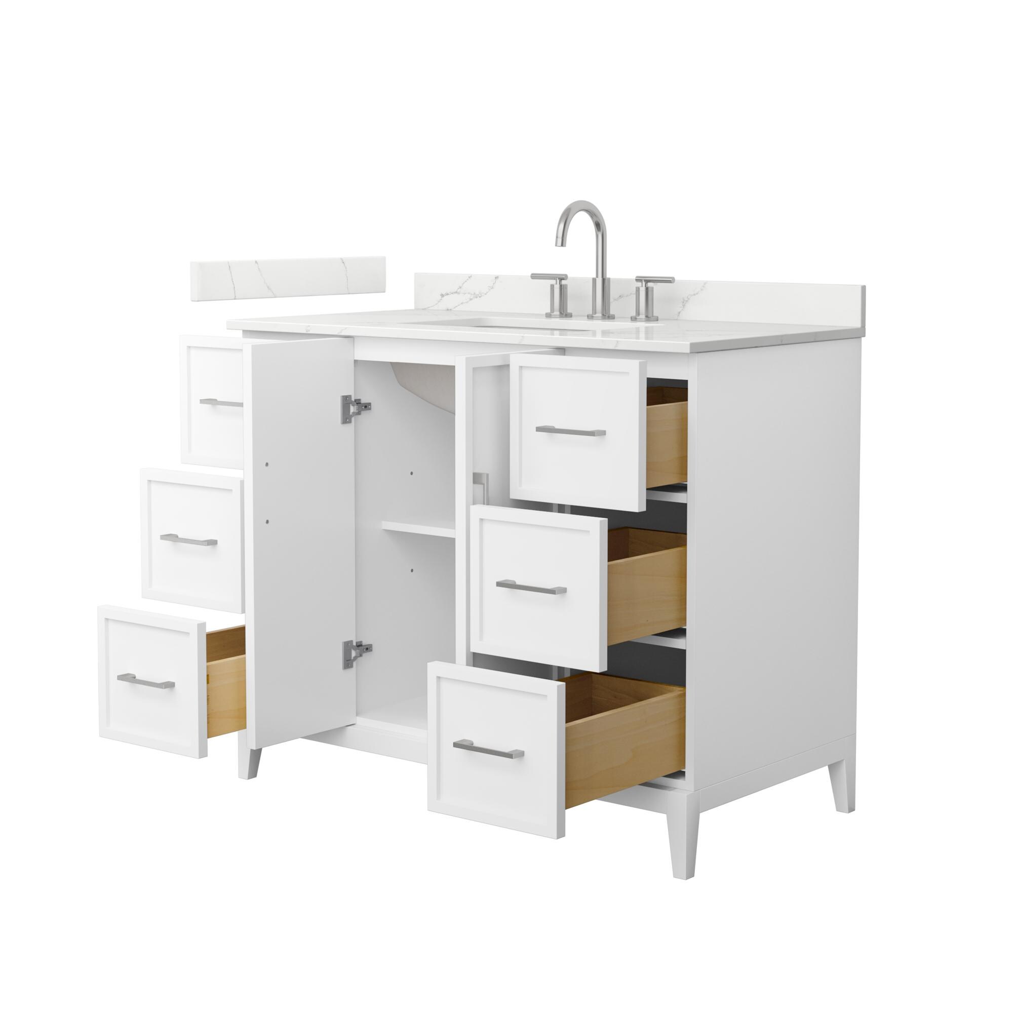 Wyndham Collection WCH717142SWHGTUS3MXX Bath-Vanity-Combo - View #2