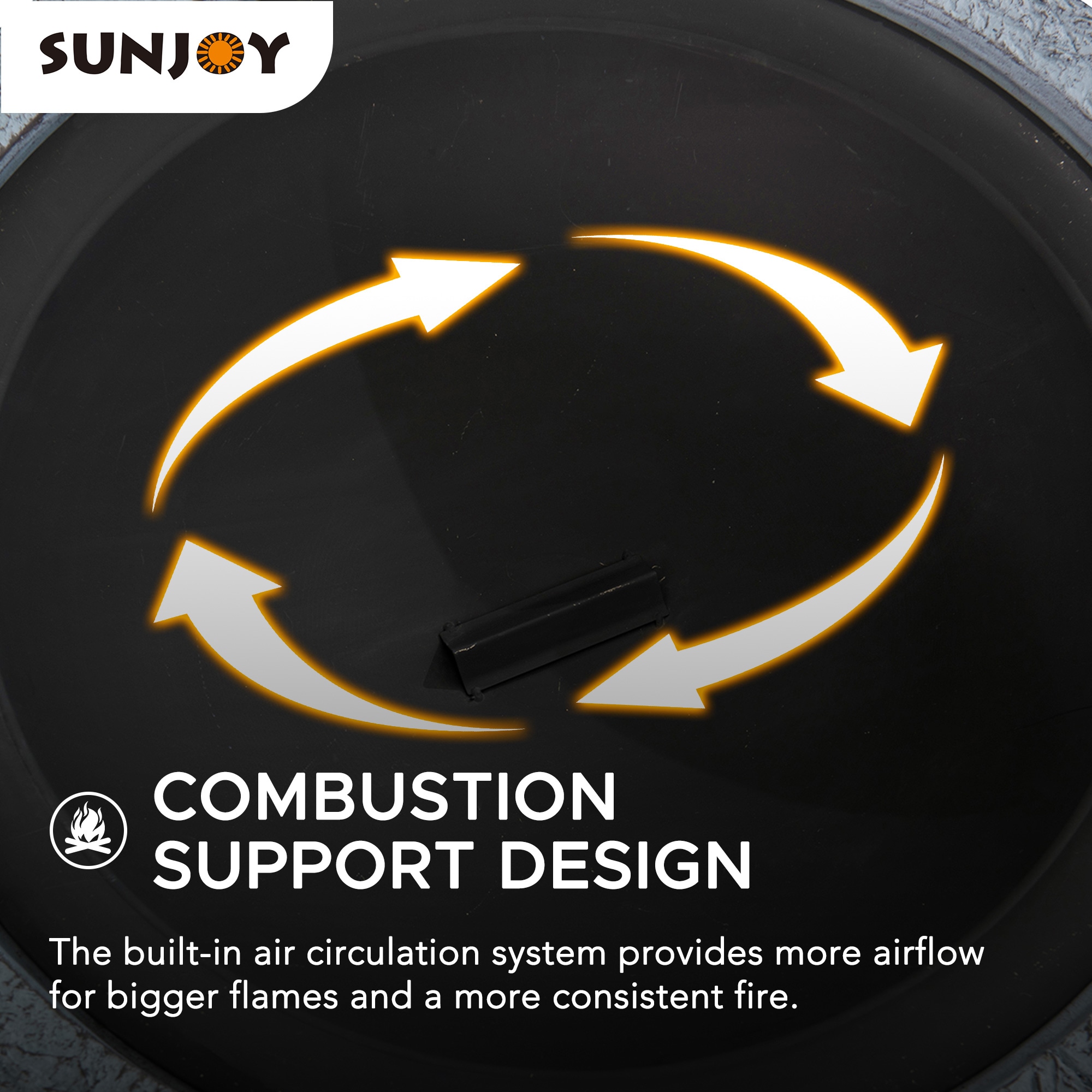 Sunjoy A301016302 Outdoor-Woodburning-Firepits - View #2