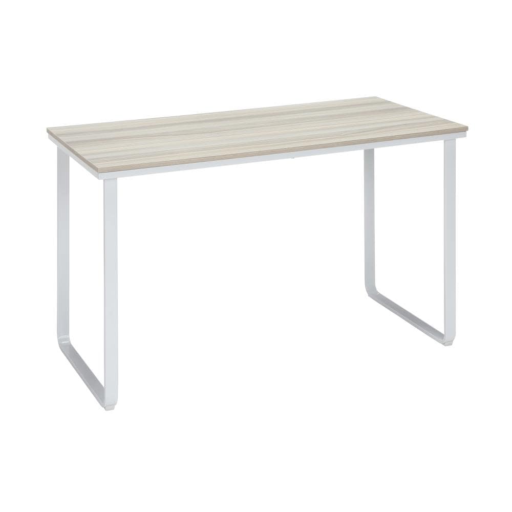 OFM ESS-1005-WHT-GTK ESSENTIALS 47.24-in Gray Traditional Computer Desk