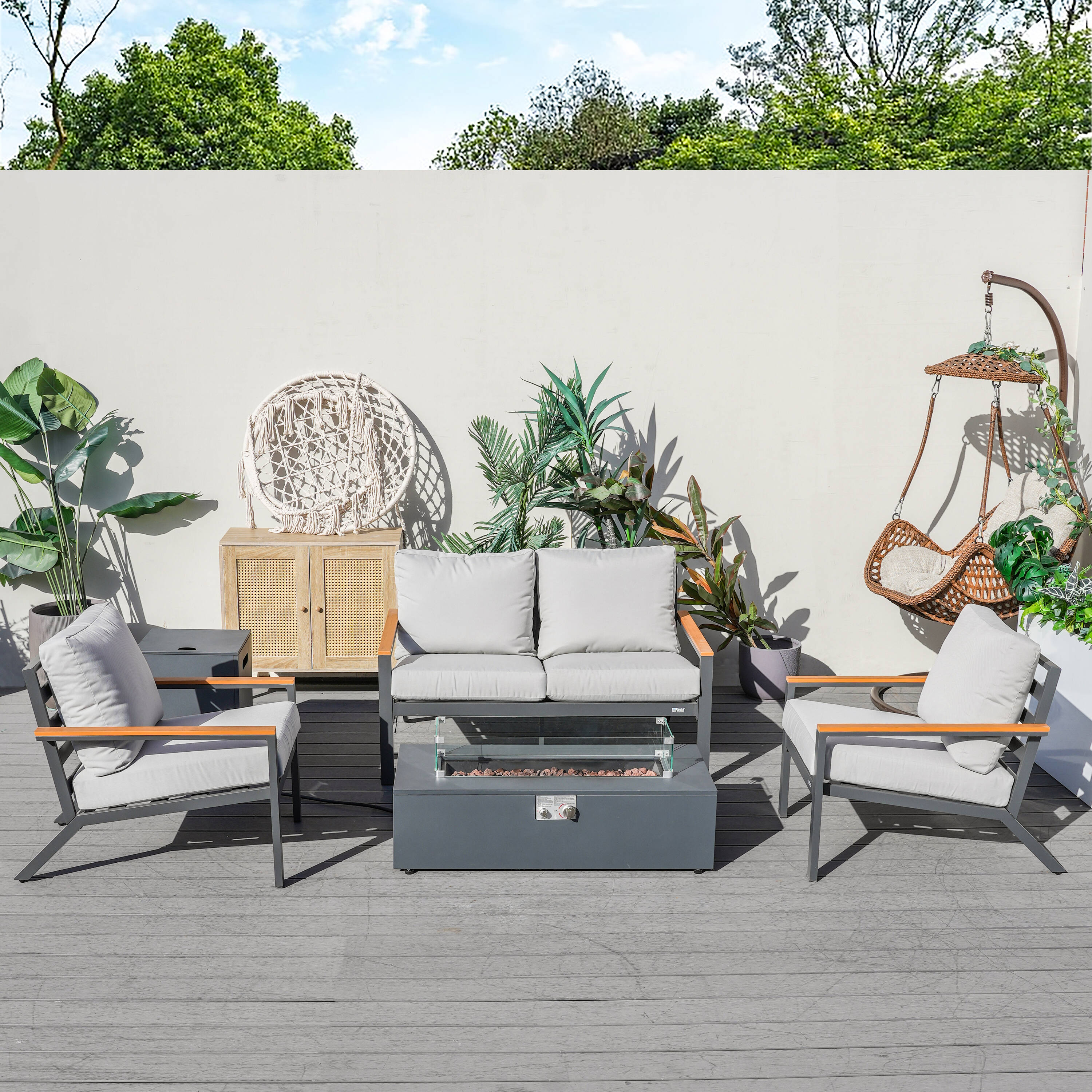 Direct Wicker DWG-2481LS2SC&2513G Patio-Conversation-Sets - View #2