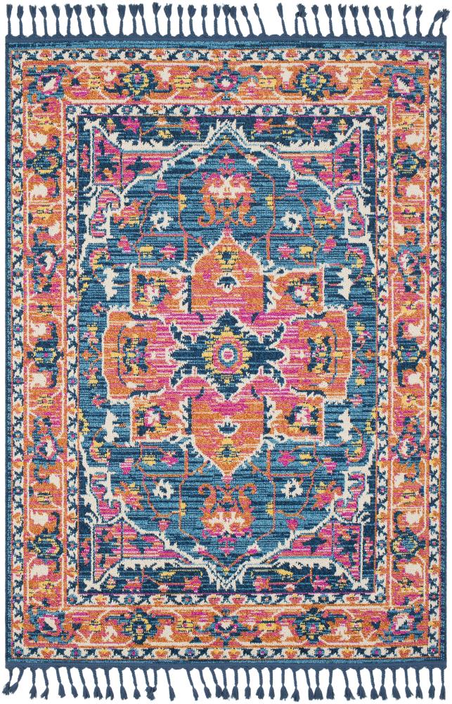 Surya LOV2321-31157 Love 4 X 6 (ft) Peach Medallion Oriental Area Rug