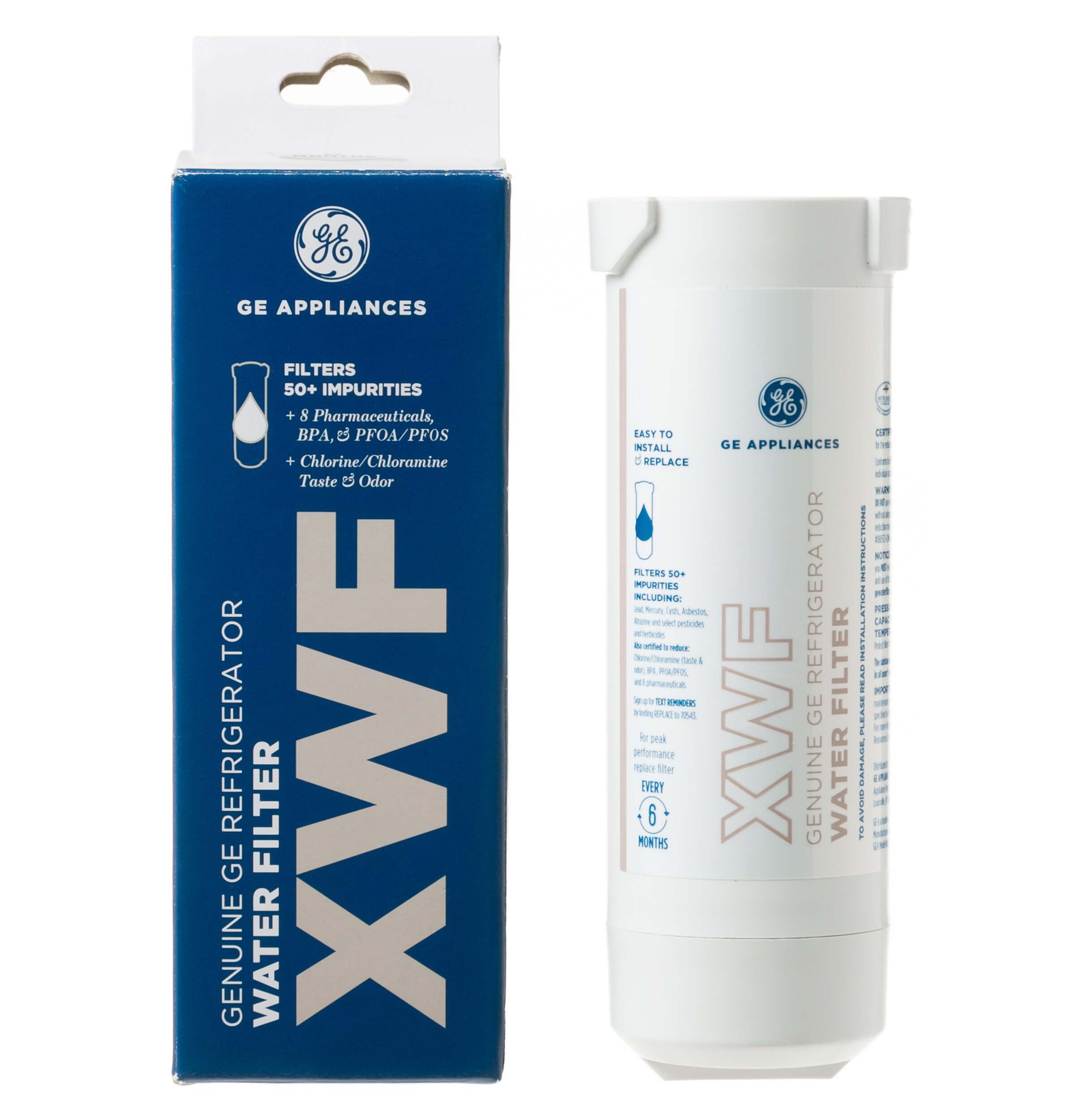 general electric co ge xwf refrigerator water filter