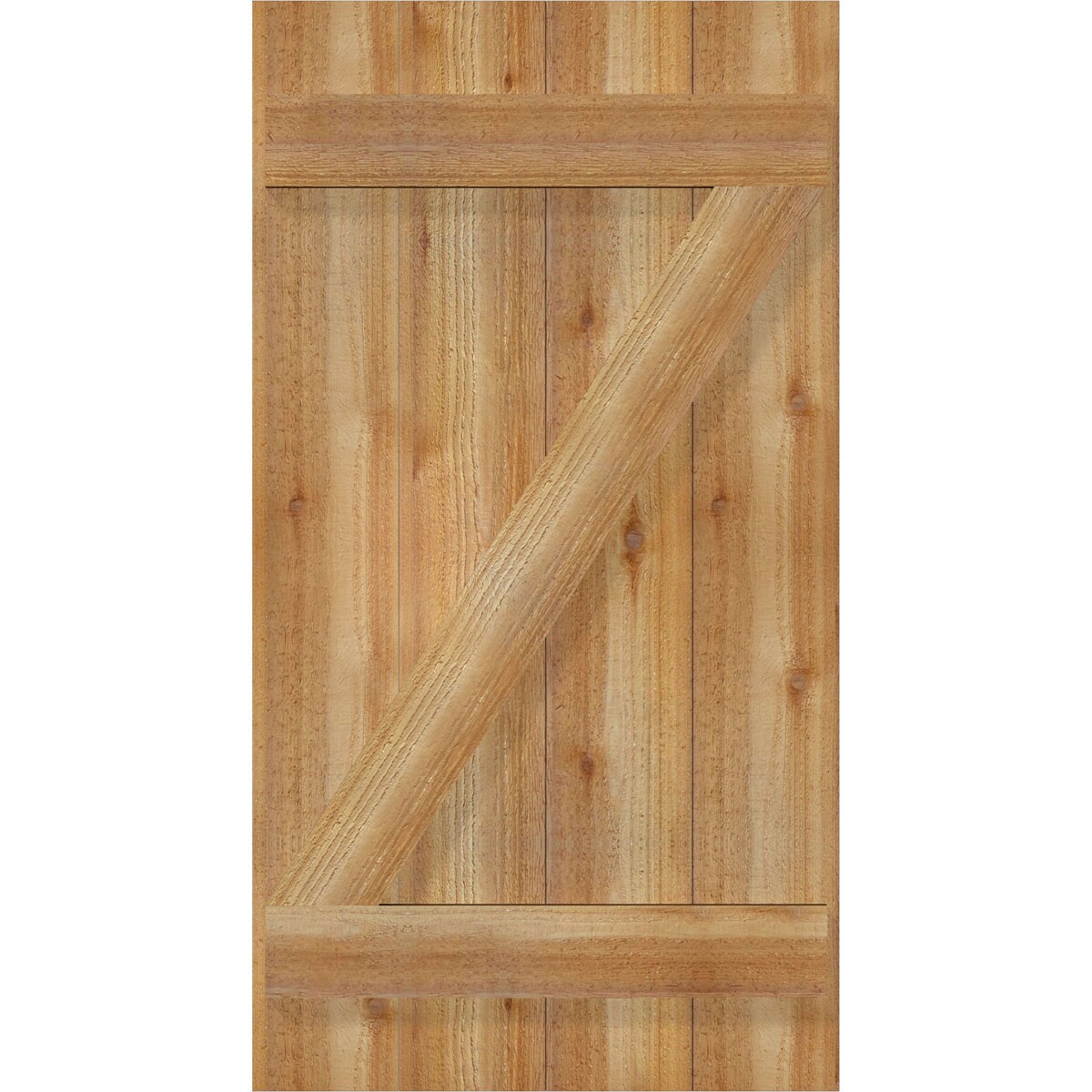 Ekena Millwork RBJ06Z21X040RWR Exterior-Shutters - View #5