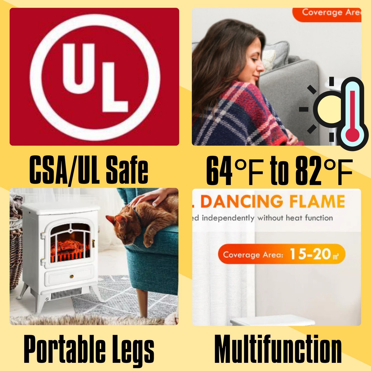 ToolCat NGG30-40-DSG Electric-Fireplaces - View #2