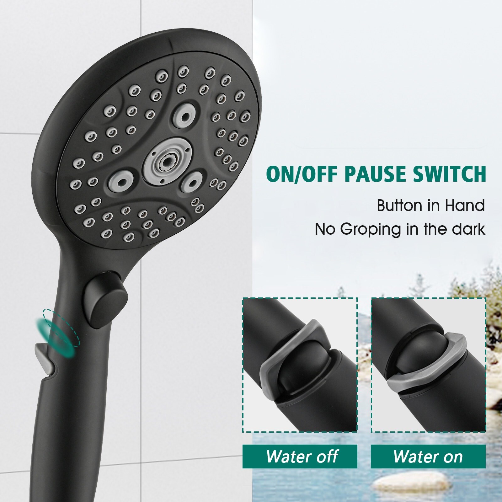 UCLIMAA UCF01002MB Showerhead-Bar-Panels - View #8