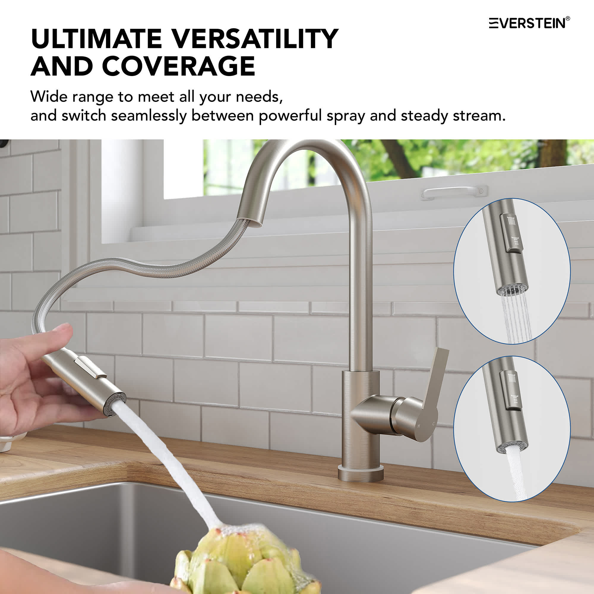 EVERSTEIN SFS-1092-NK Kitchen-Faucets - View #4