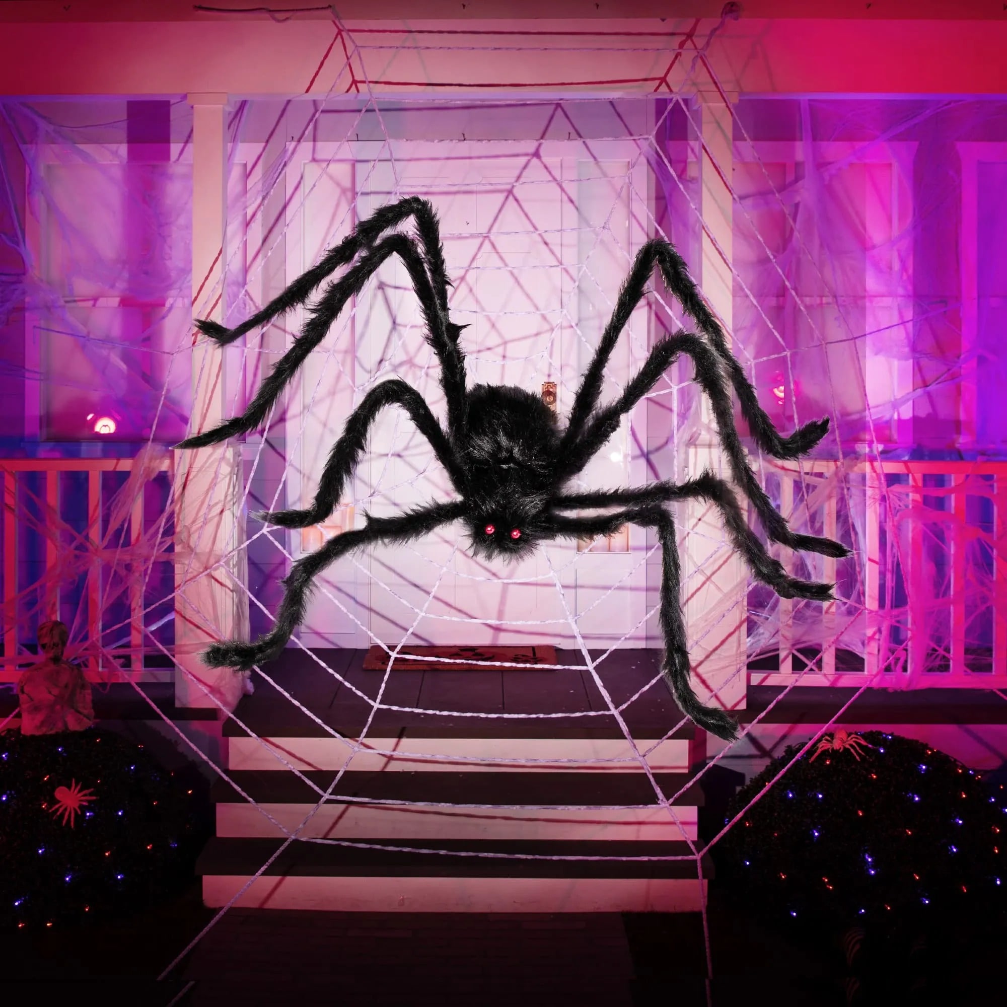Joyfy 10519-B 1.3-ft Freestanding Spider Yard decoration