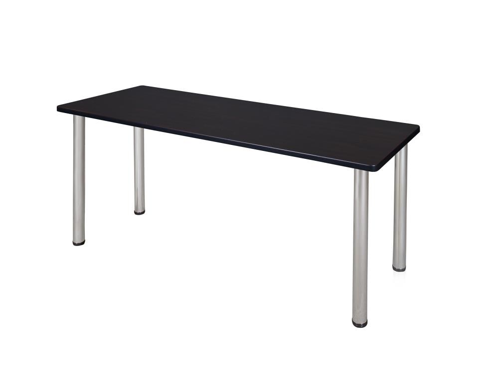 Regency MT7224MWBPCM Training Brown 4-Person Training Table (72-in W x 29-in H)