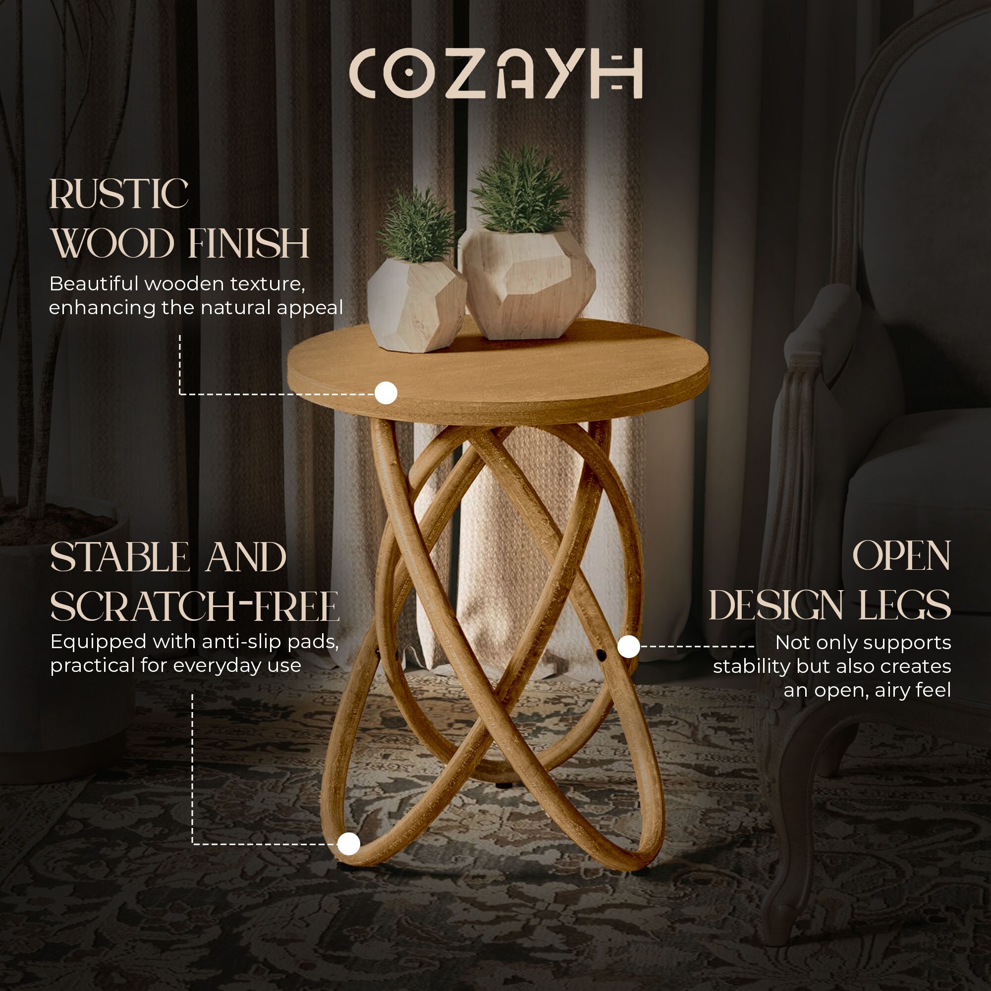 COZAYH PH03125 End-Tables - View #2