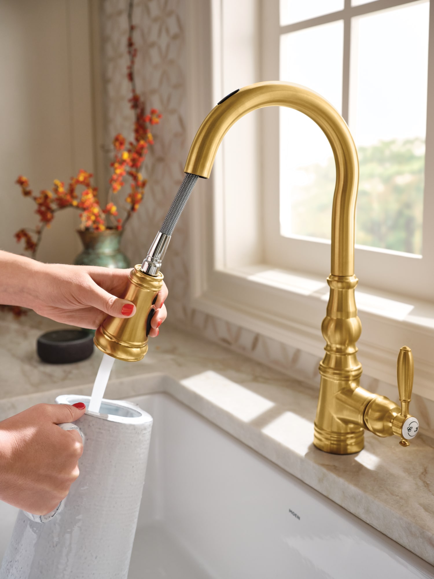 Moen S73004EVBG Kitchen-Faucets - View #12