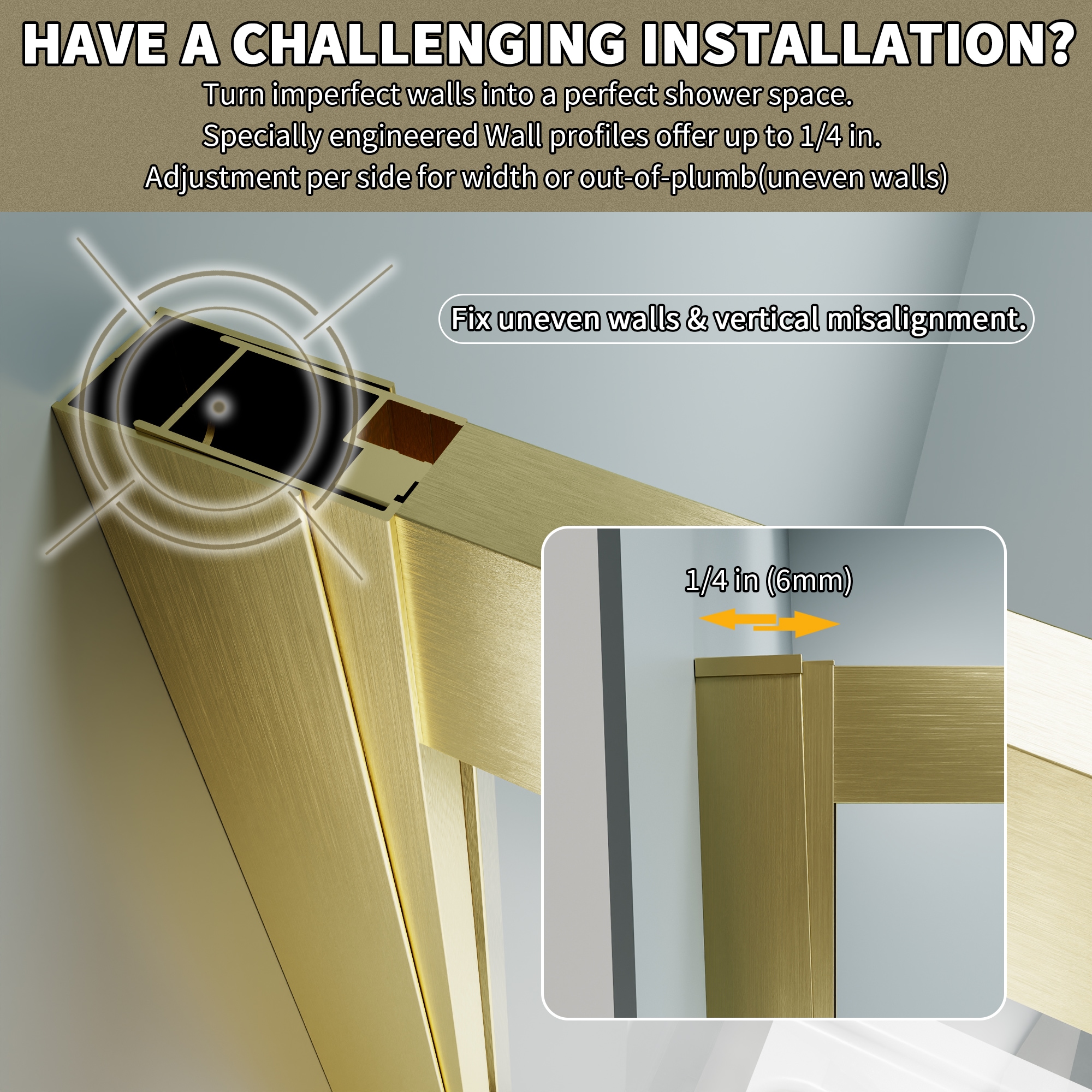 AAZJ JKF-MC04-6036SF2 Shower-Doors - View #8
