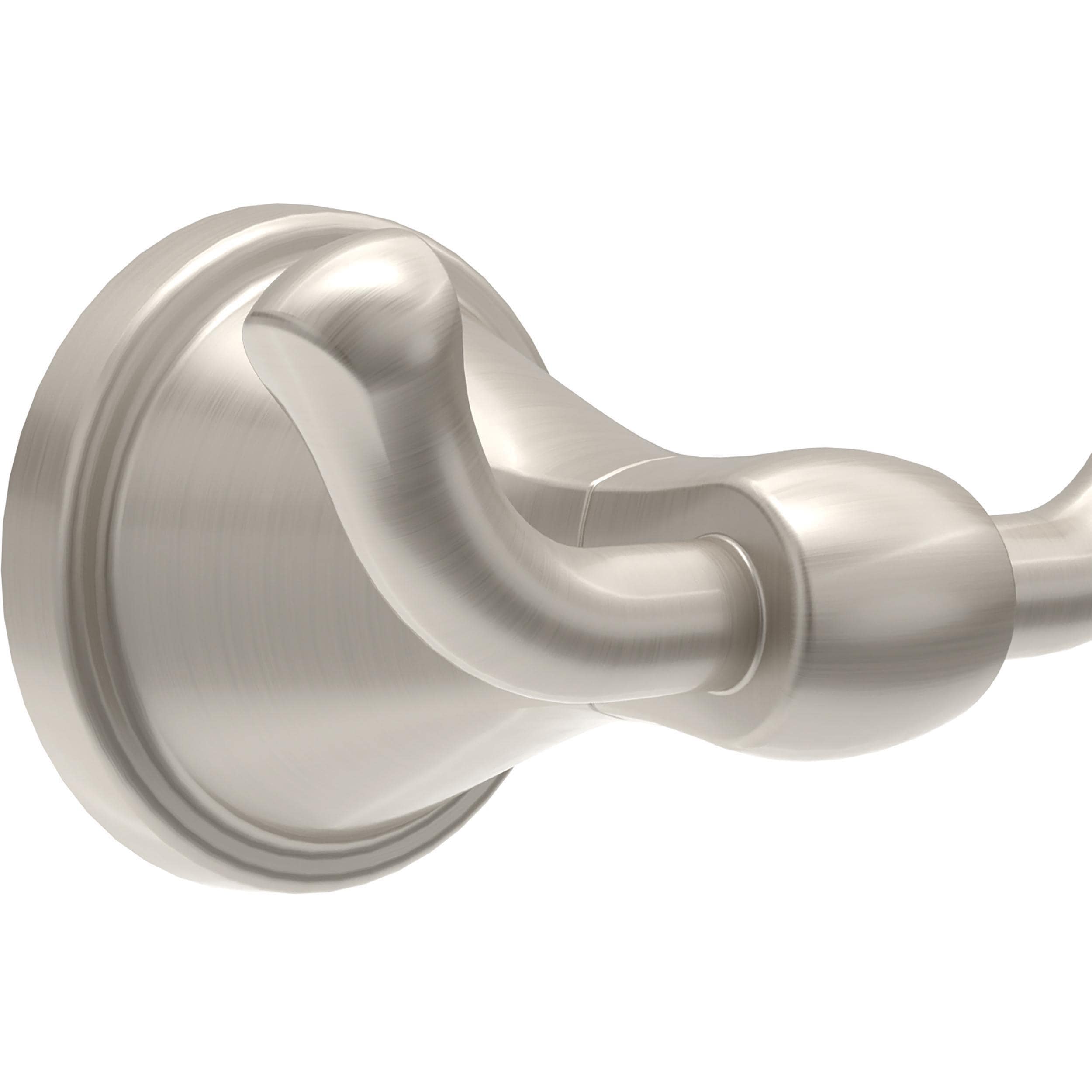 Delta Windemere Brushed Nickel Double-Hook Wall Mount Towel Hook in the Towel  Hooks department at