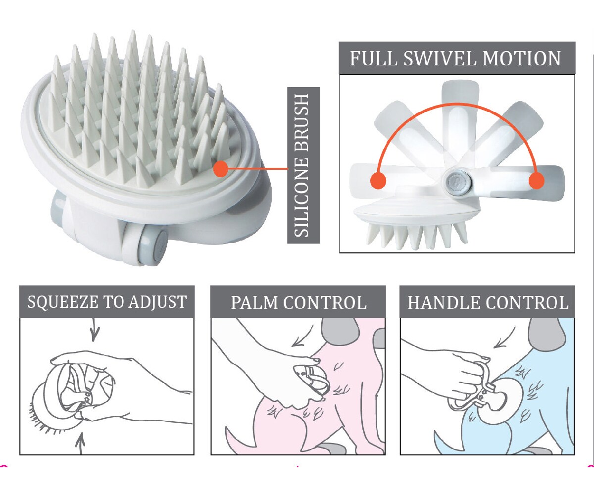 Complete Home Fillable Palm Scrubber