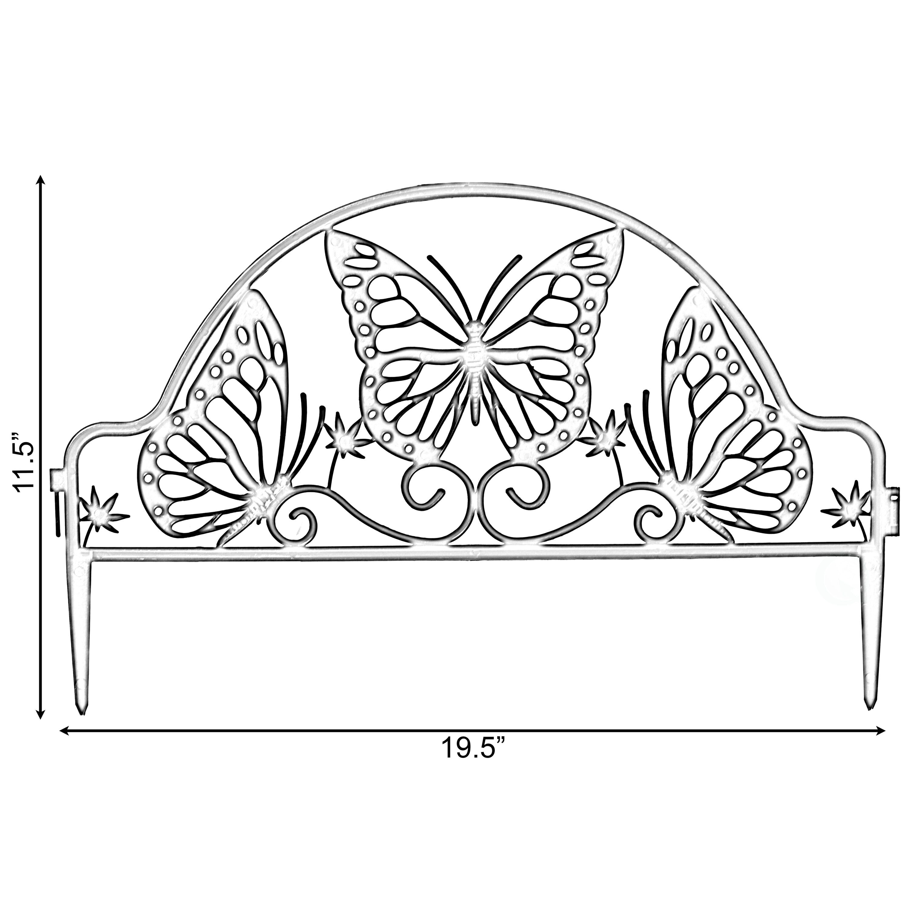 Gardenised QI004110.6 Garden-Utility-Fencing - View #4