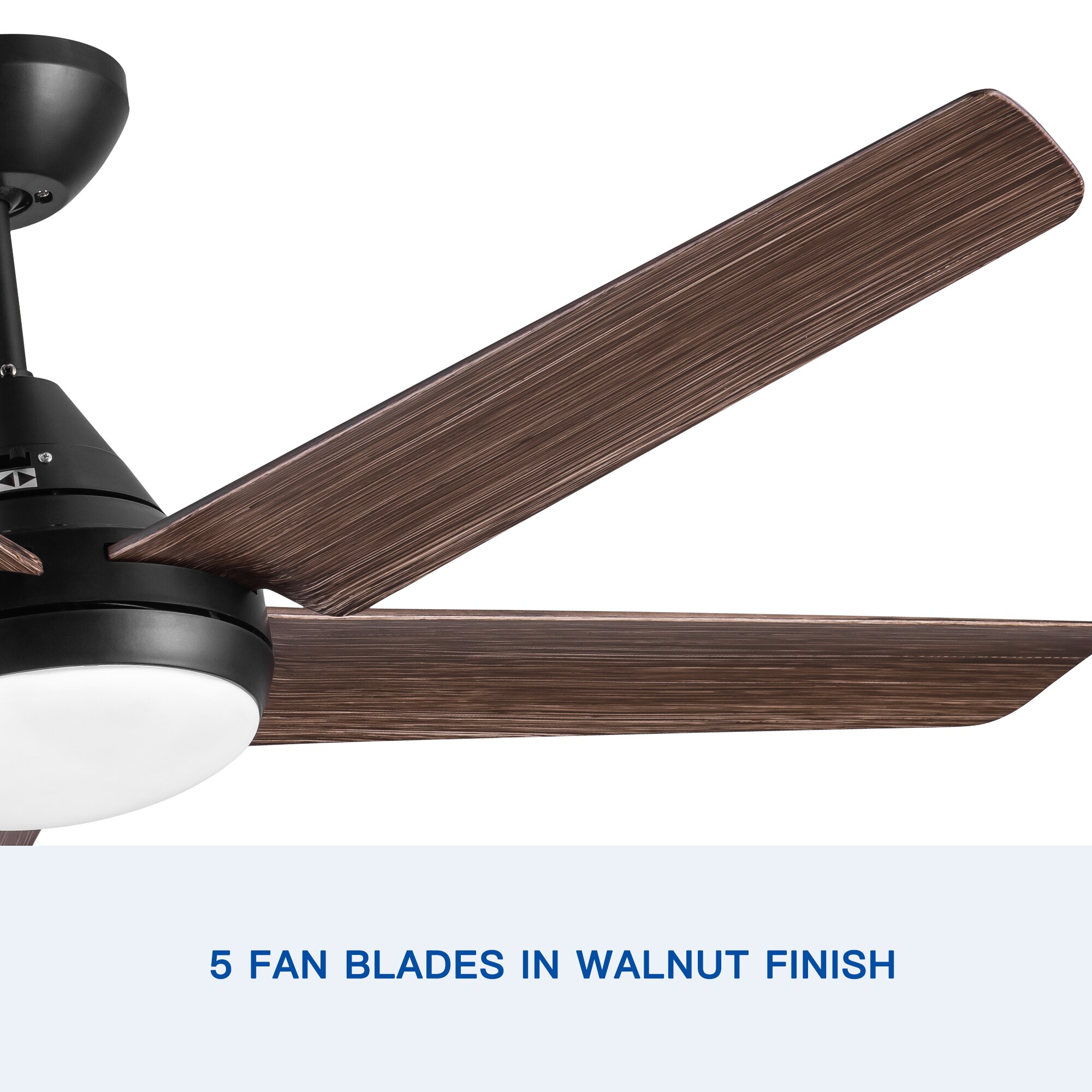 WELLFOR KBSE-012BK Ceiling-Fans - View #5