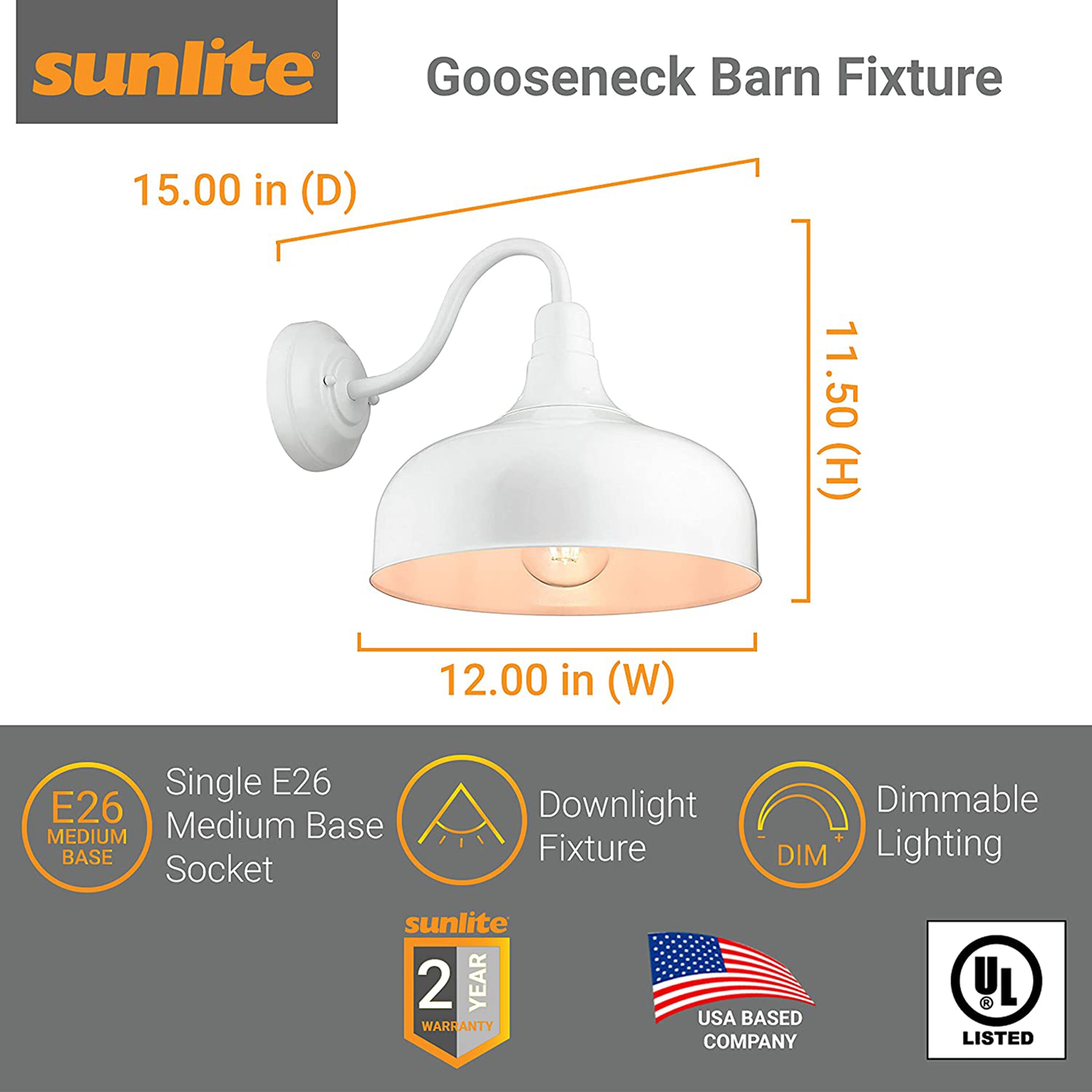 Sunlite LW46068 Outdoor-Wall-Lighting - View #3