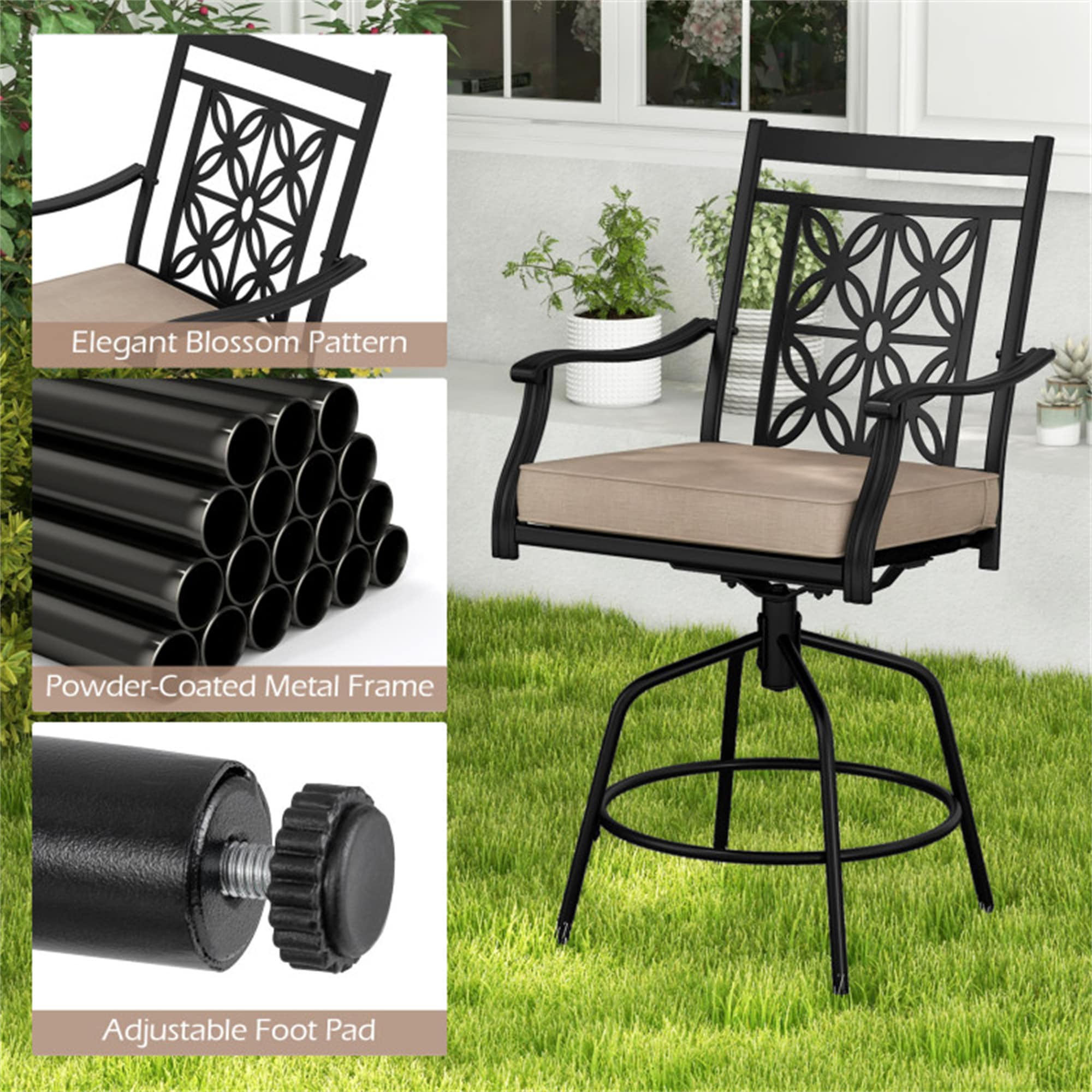 BABOOM BOM-0575WN-CO Patio-Chairs - View #6