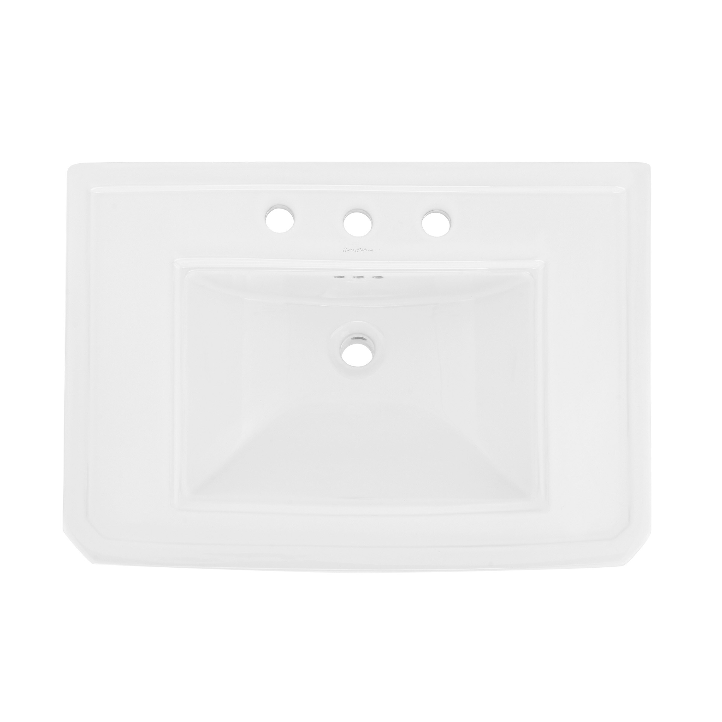 Swiss Madison SM-25-PSLAU03WH Complete-Pedestal-Lavatories - View #4