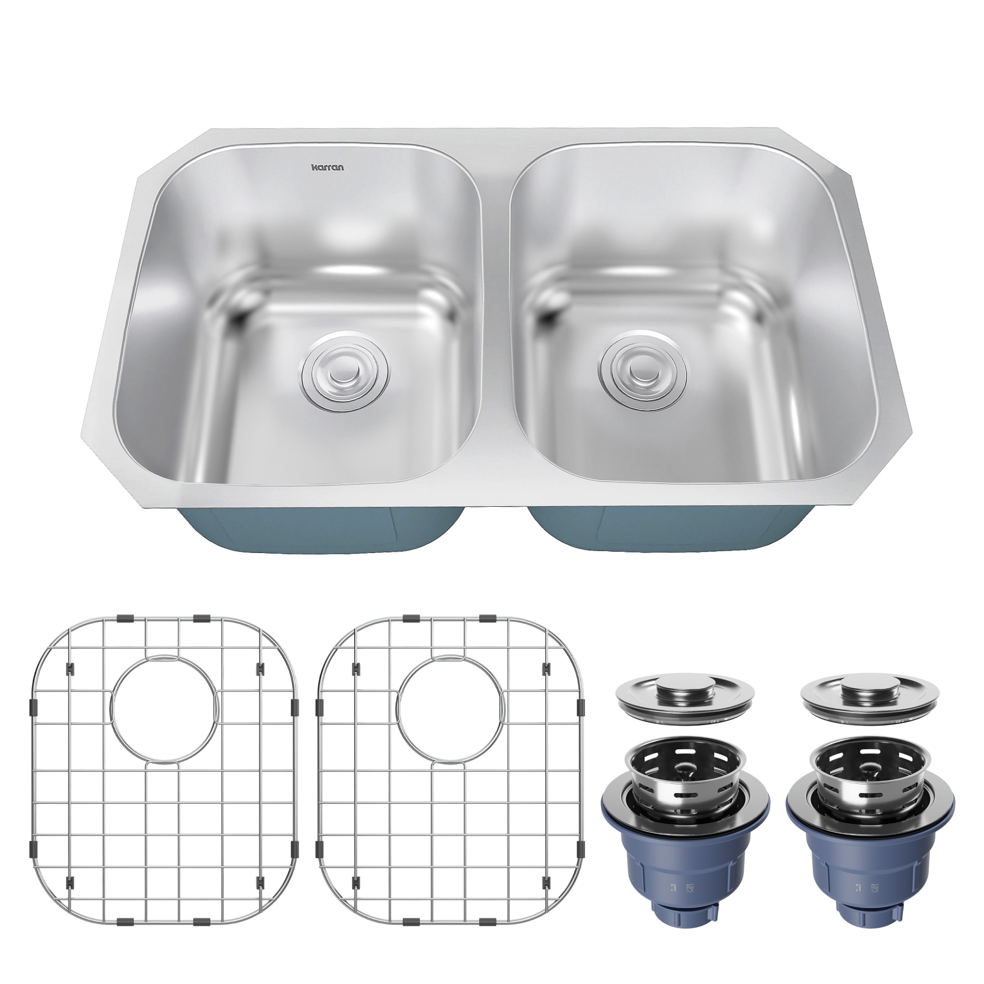 Karran PRU31-PK1 Kitchen-Sinks - View #2