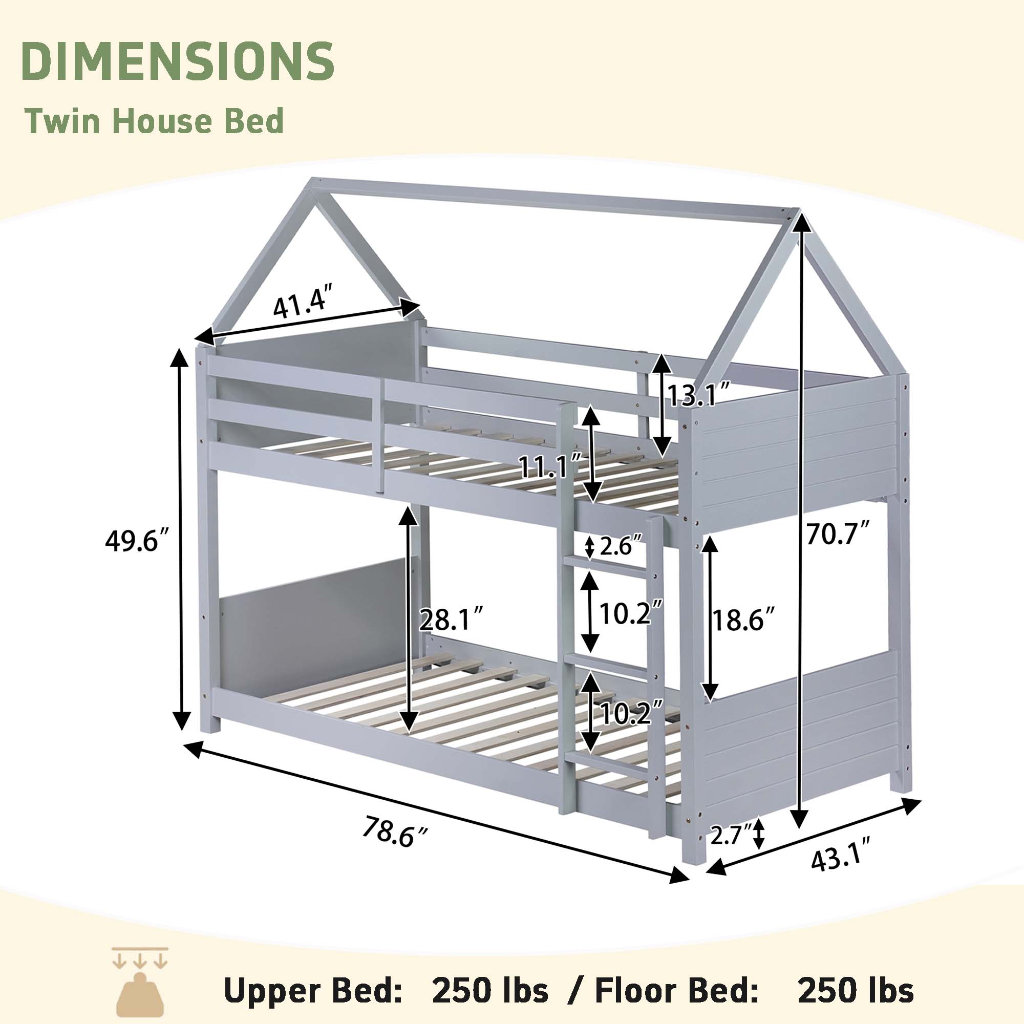 Sunrinx MG11-BD-15 Bunk-Beds - View #2